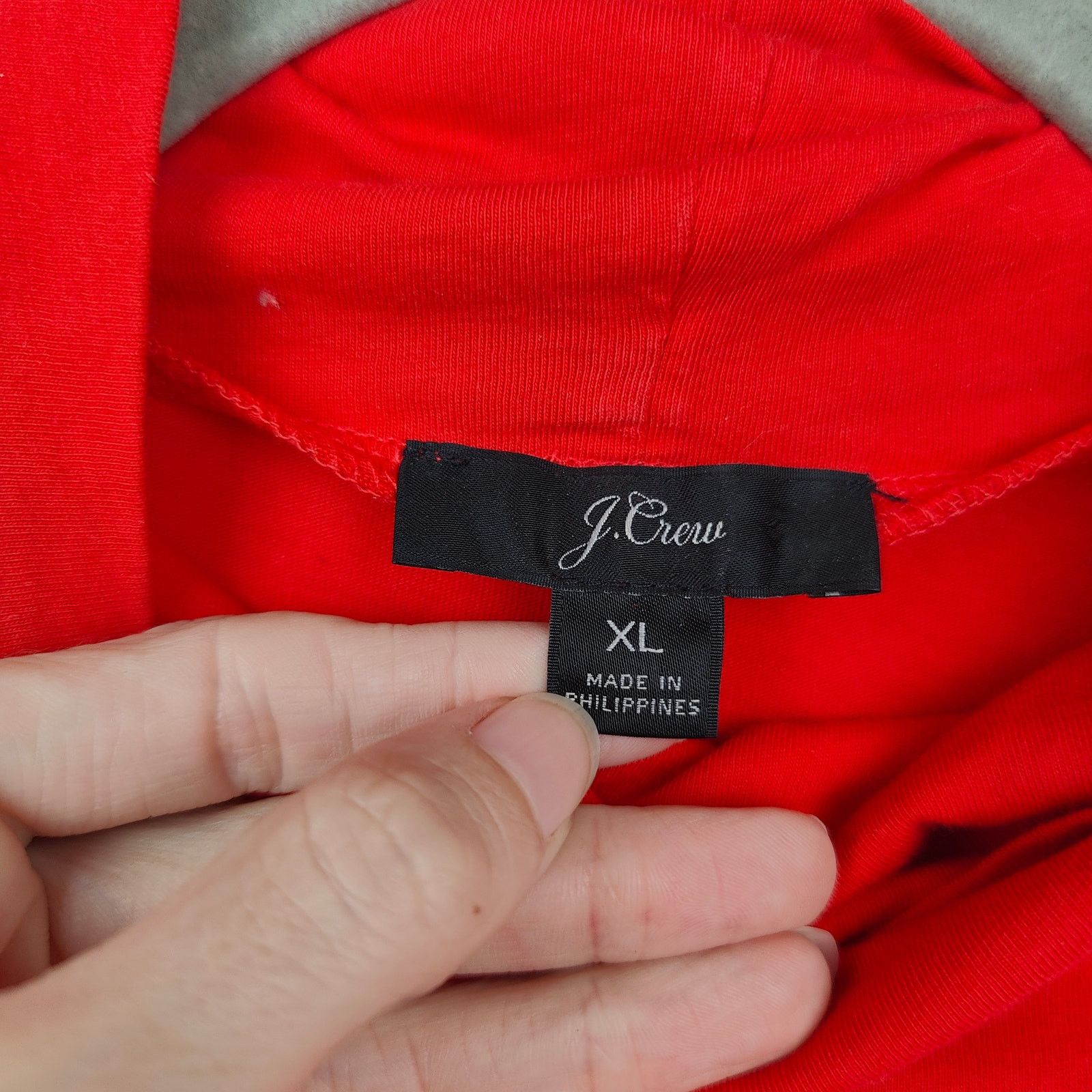 J.Crew J Crew Tissue Turtleneck Top Womens XL Red Size XL / US 12-14 / IT 48-50 - 5 Thumbnail