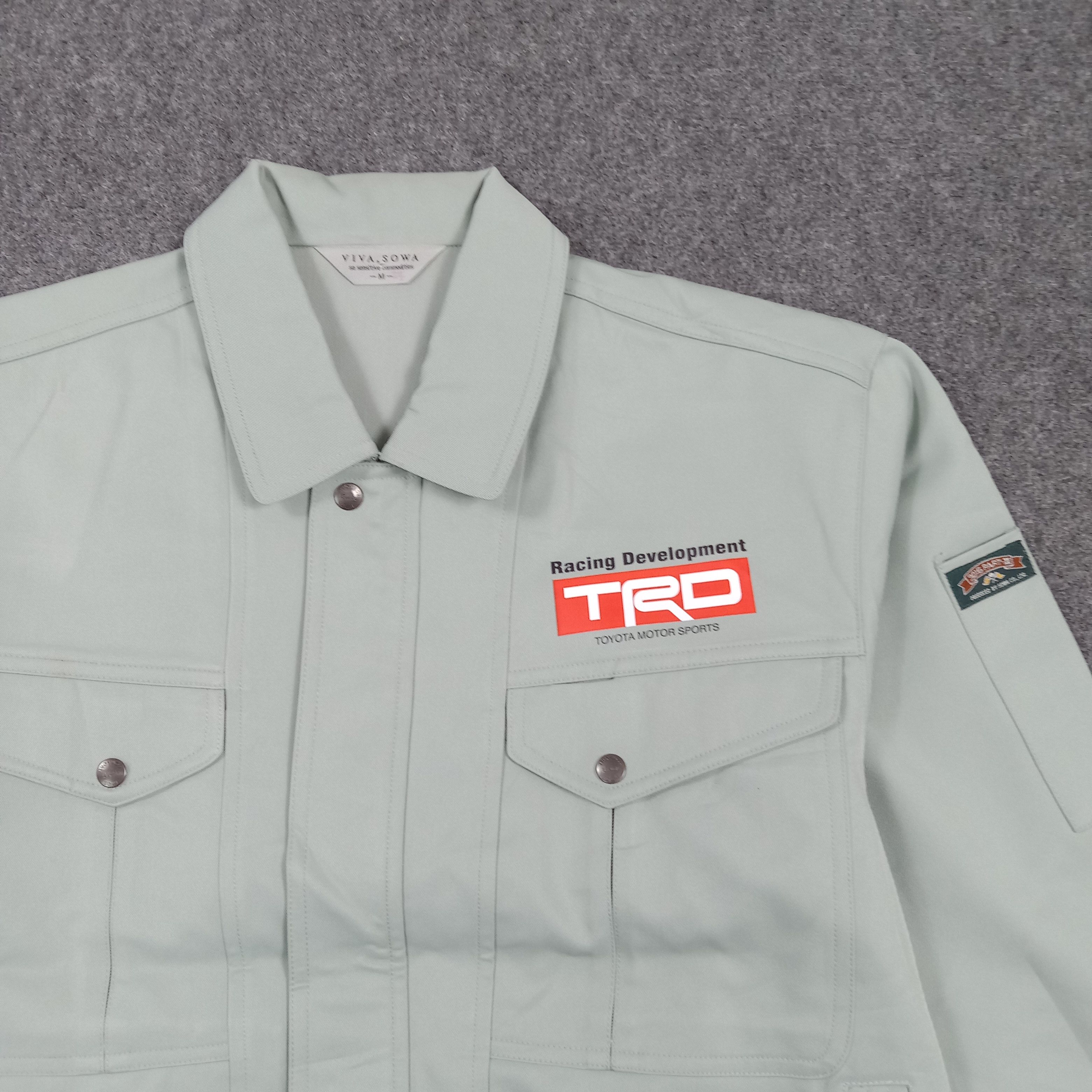 Japanese Brand TRD Toyota Racing Motorsports Custom Logo Jacket C289N1 Size US M / EU 48-50 / 2 - 4 Thumbnail