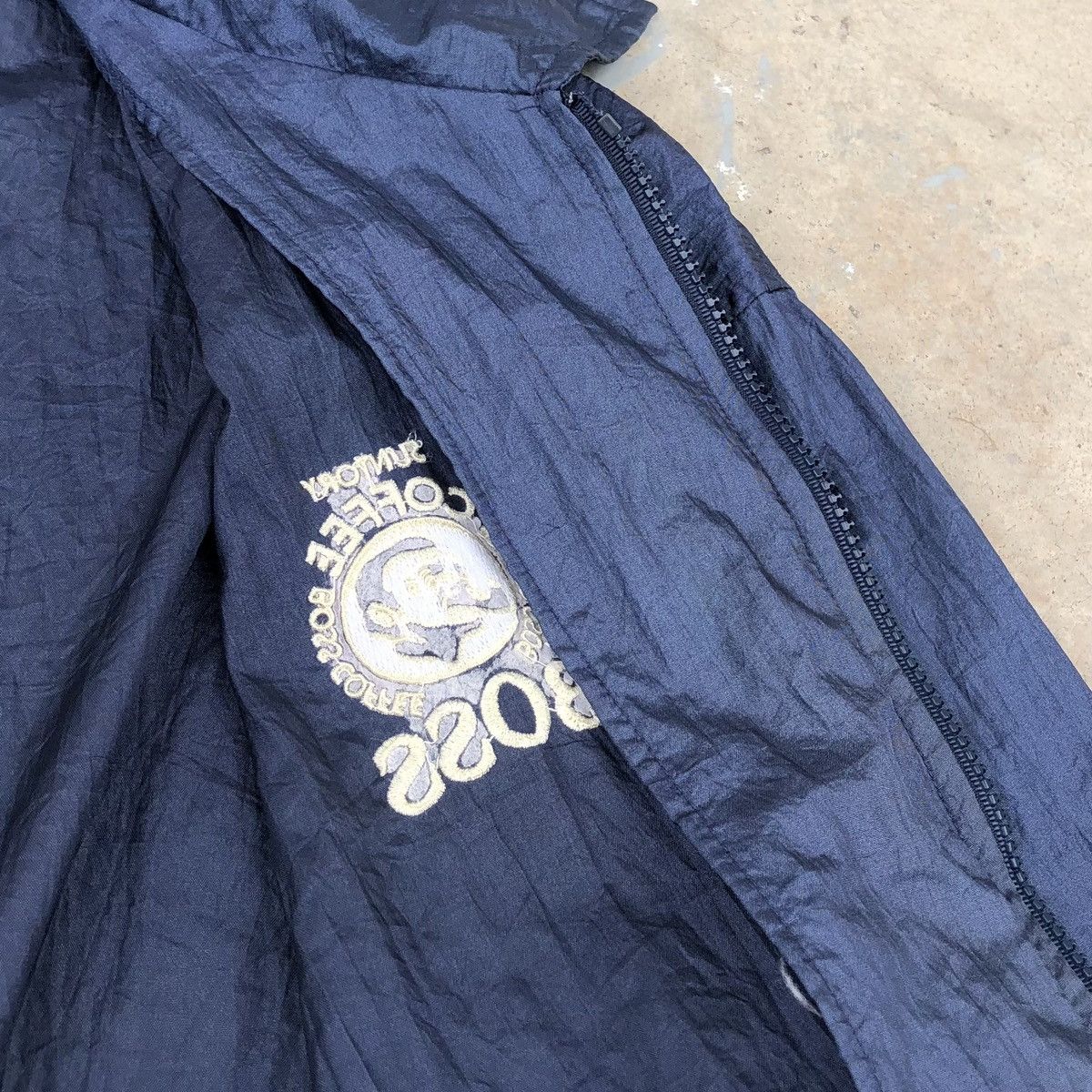 Vintage Vintage Sun Faded Suntory Boss Coffee Nylon Bomber Jacket Size US M / EU 48-50 / 2 - 16 Thumbnail