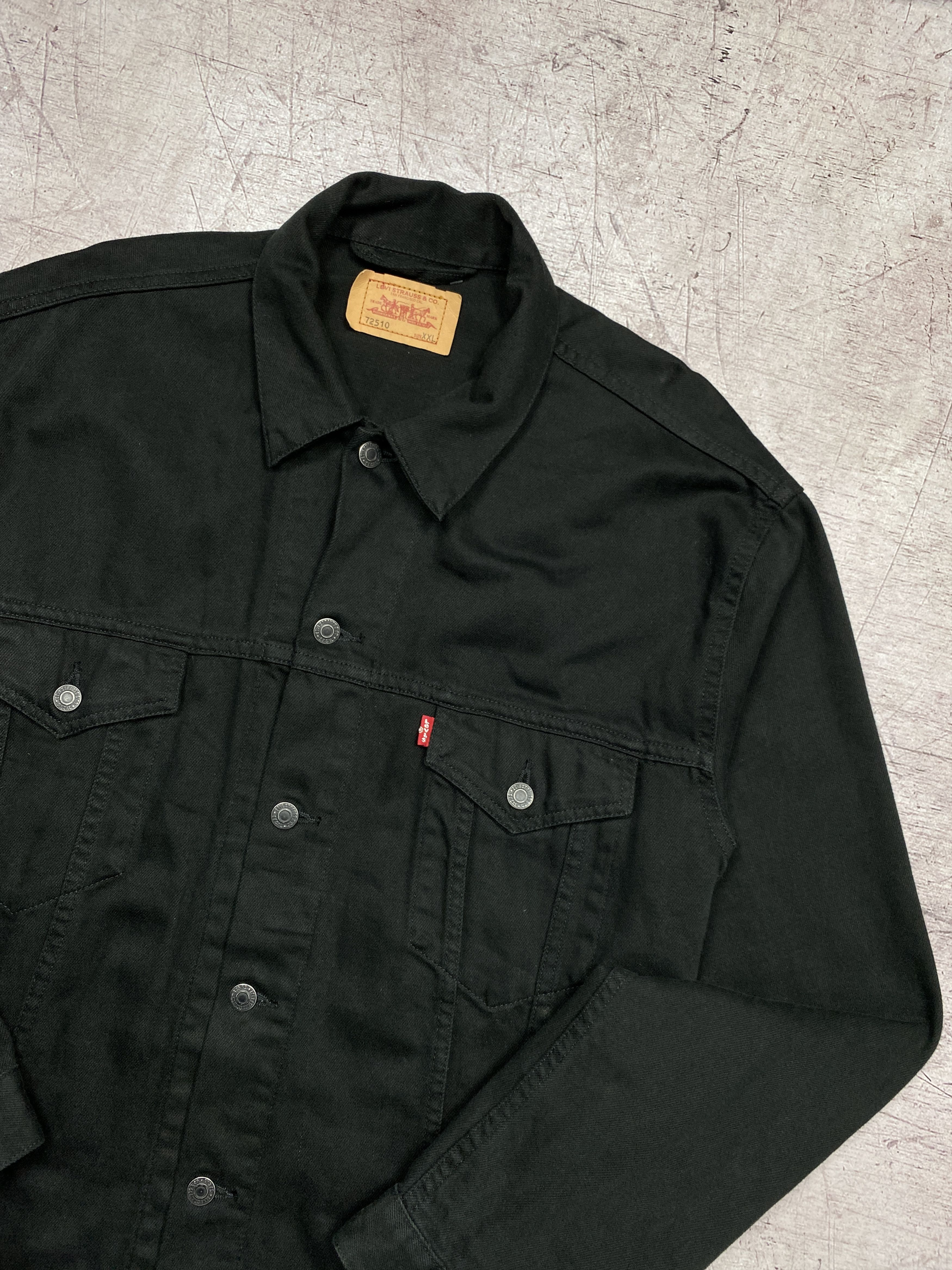 Levi's × Levi's Vintage Clothing Levi's Vintage Mens Denim Trucker Jacket Size US XXL / EU 58 / 5 - 2 Thumbnail