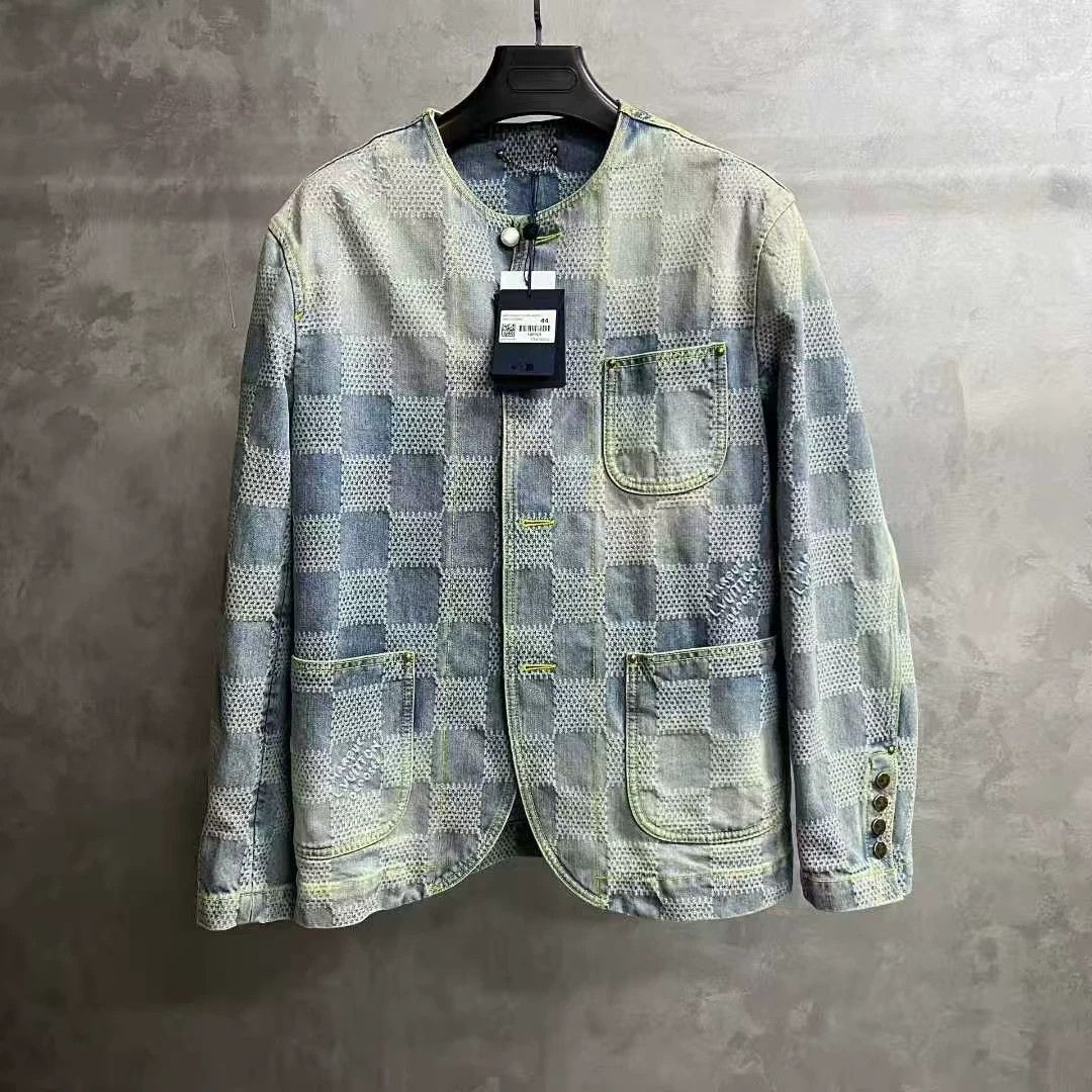 Louis Vuitton Louis Vuitton Blue Designer Casual Size XL / US 12-14 / IT 48-50 - 1 Thumbnail
