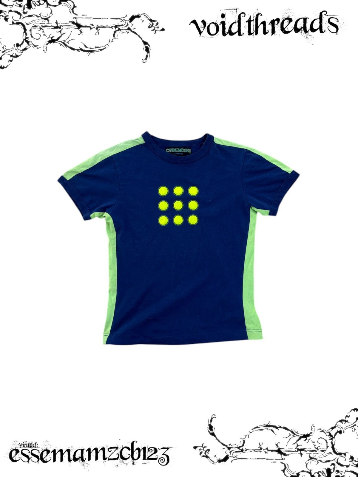Craig Morrison Vintage cyberdog neon reflective t-shirt Size US XS / EU 42 / 0 - 1 Thumbnail