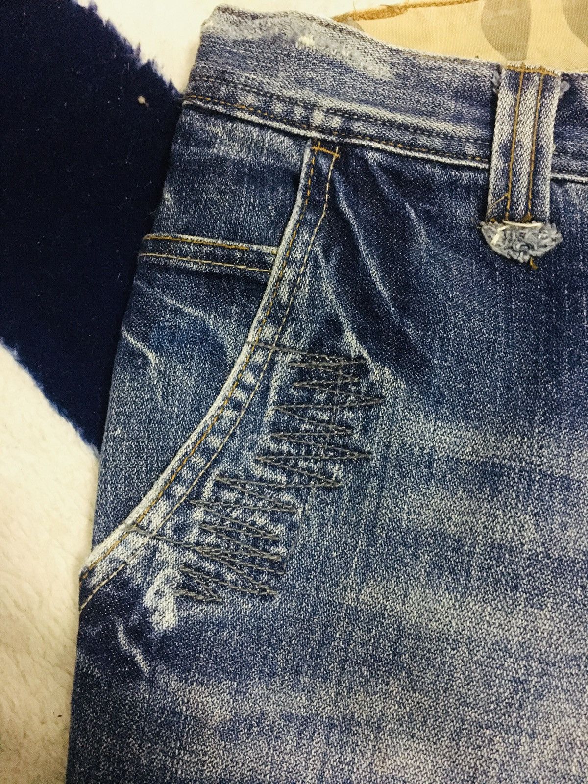Jean × The Unbranded Brand Unbranded Nice Design Jeans (18) Size US 34 / EU 50 - 10 Thumbnail
