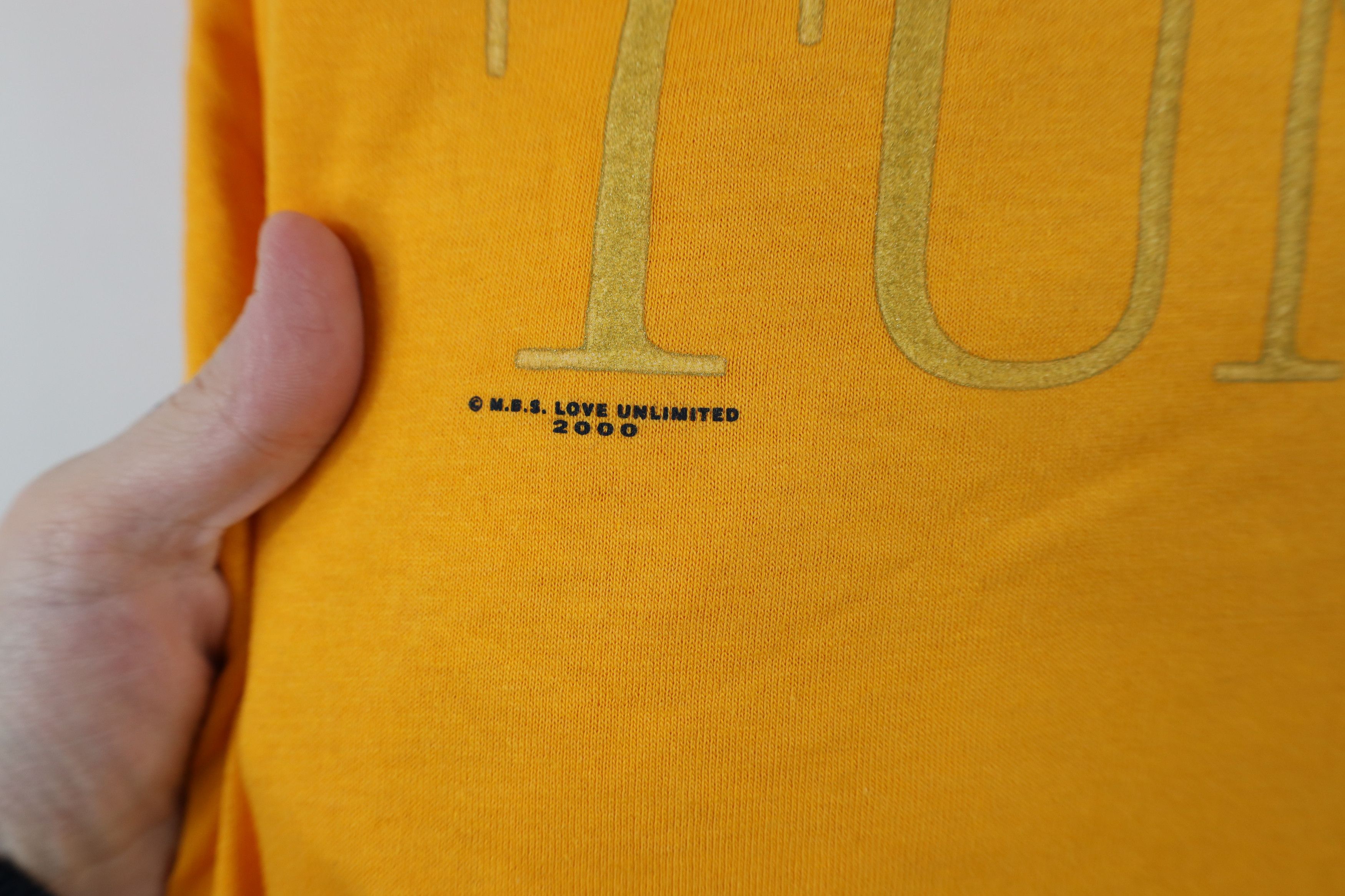 Vintage Vintage Y2K 2000 Streetwear Casino T-Shirt Yellow Size US XXL / EU 58 / 5 - 5 Thumbnail