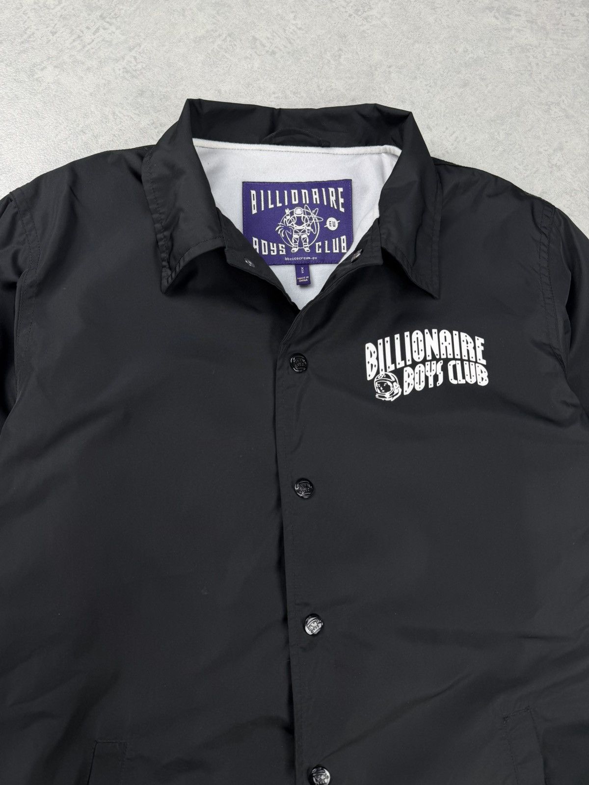 Billionaire Boys Club Billionaire Boys Club BBC Black Coach Jacket Size XS Size US XS / EU 42 / 0 - 5 Thumbnail