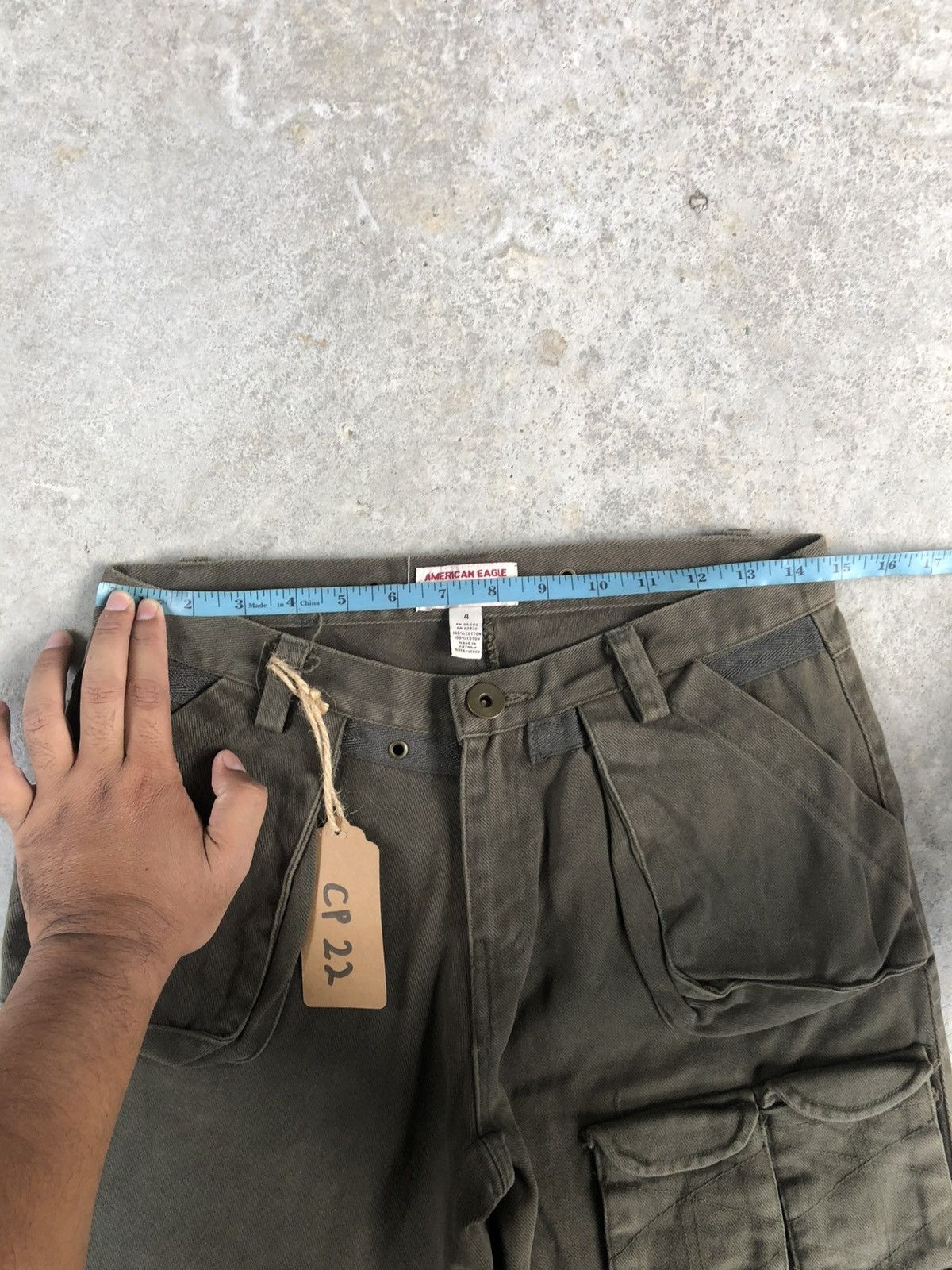 If Six Was Nine American eagle Flared Pants Multipocket Size US 29 - 18 Thumbnail