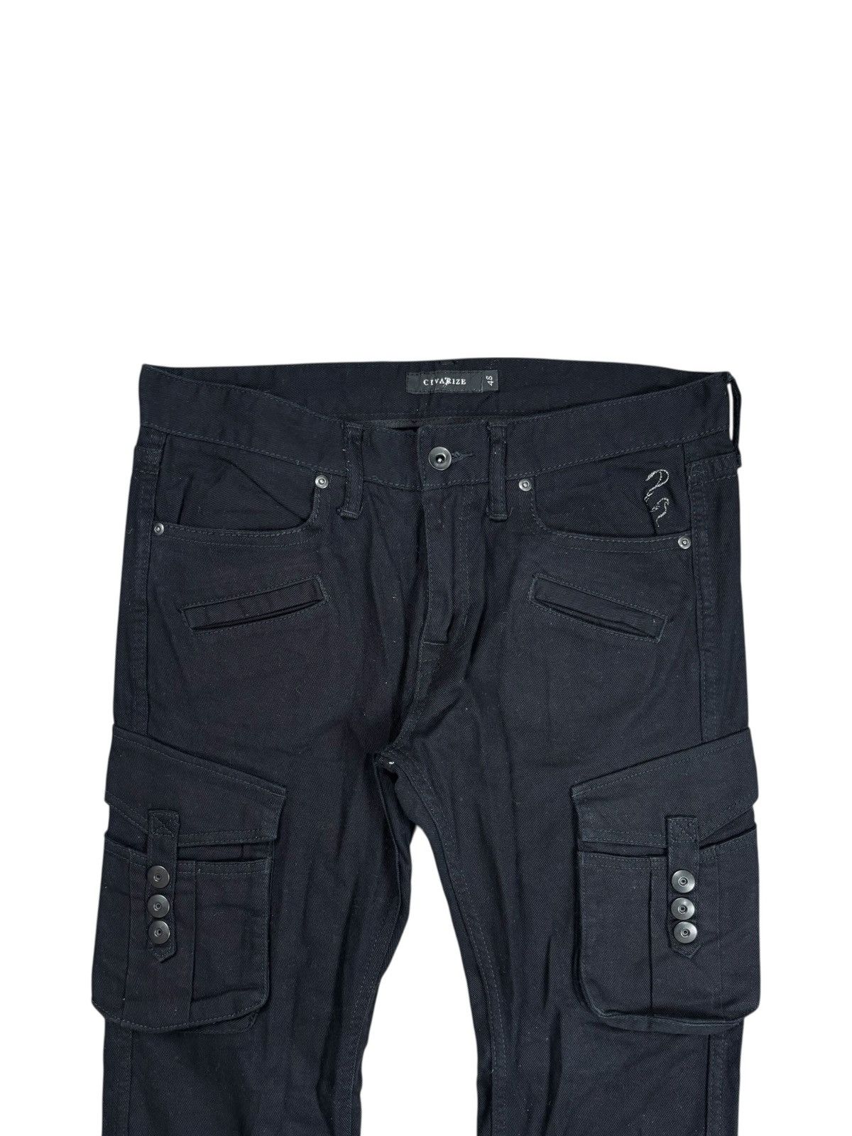 14th Addiction 2000s Civarize - Dark Cargo Pants Size US 29 - 3 Thumbnail