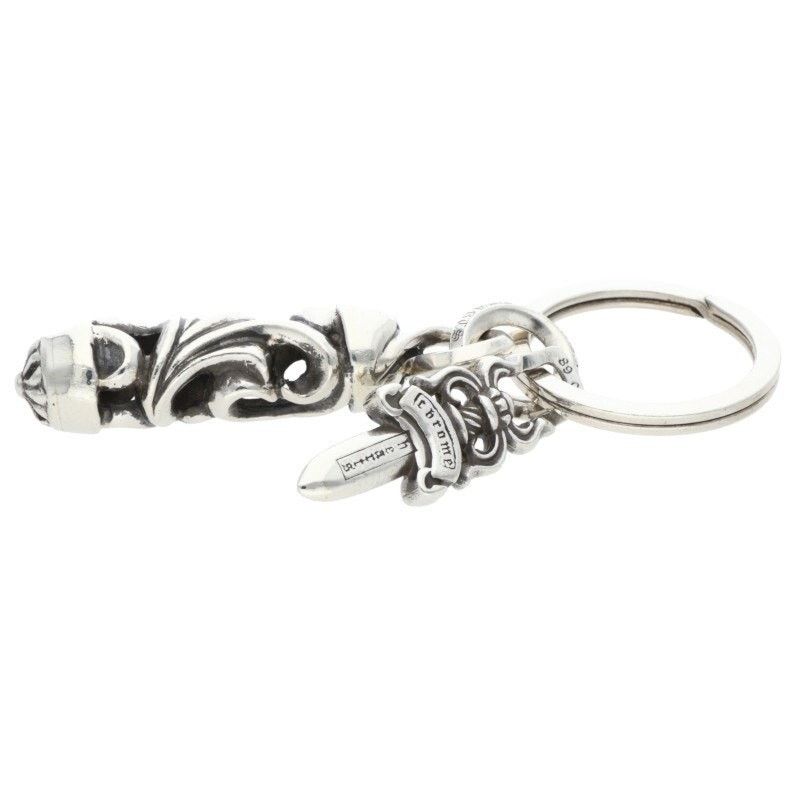Chrome Hearts Chrome Hearts ROLLER No5 Dagger Key Ring Silver Size ONE SIZE - 4 Thumbnail