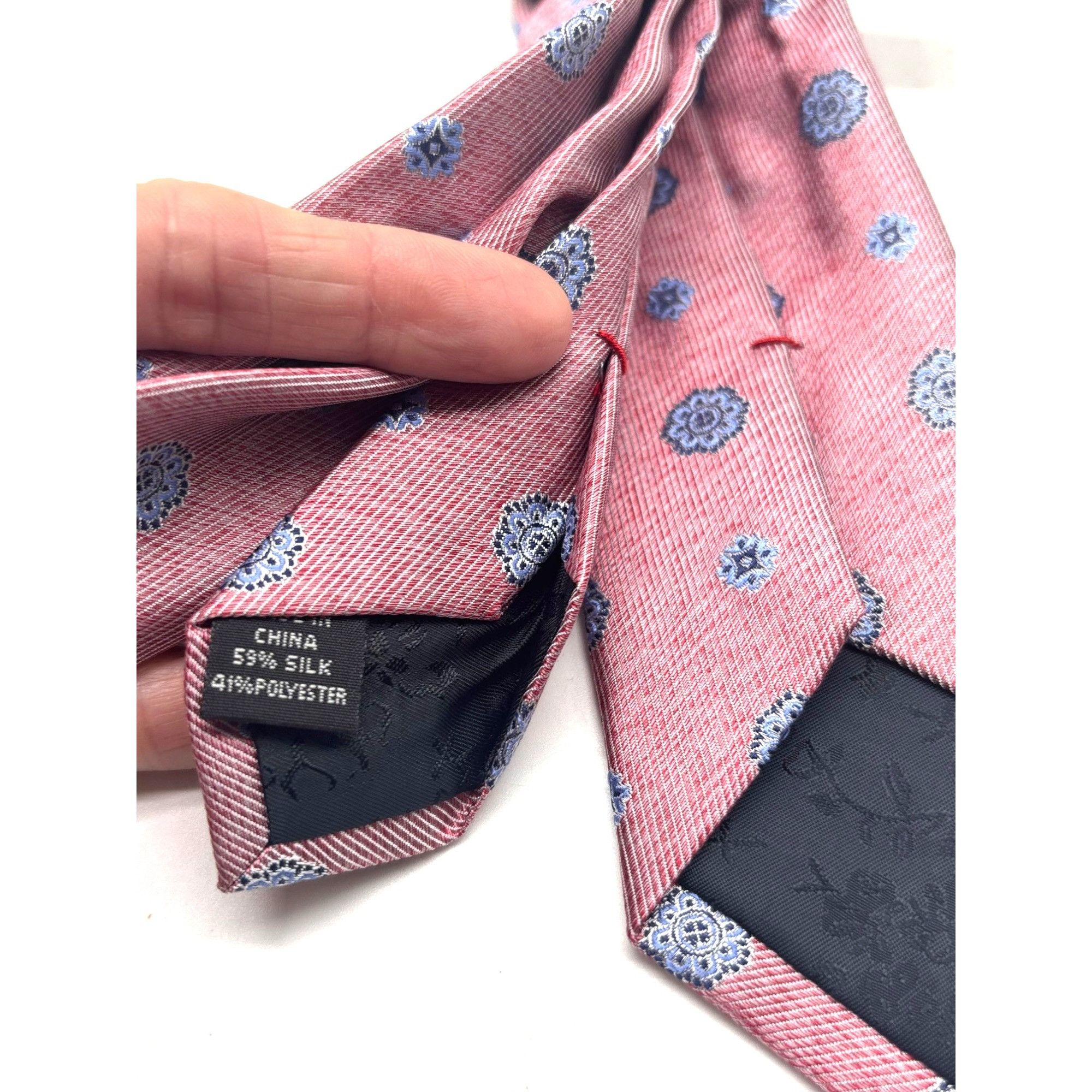 Bar III Bar III Carnaby Collection Newman Neat Necktie, Red Size ONE SIZE - 7 Thumbnail