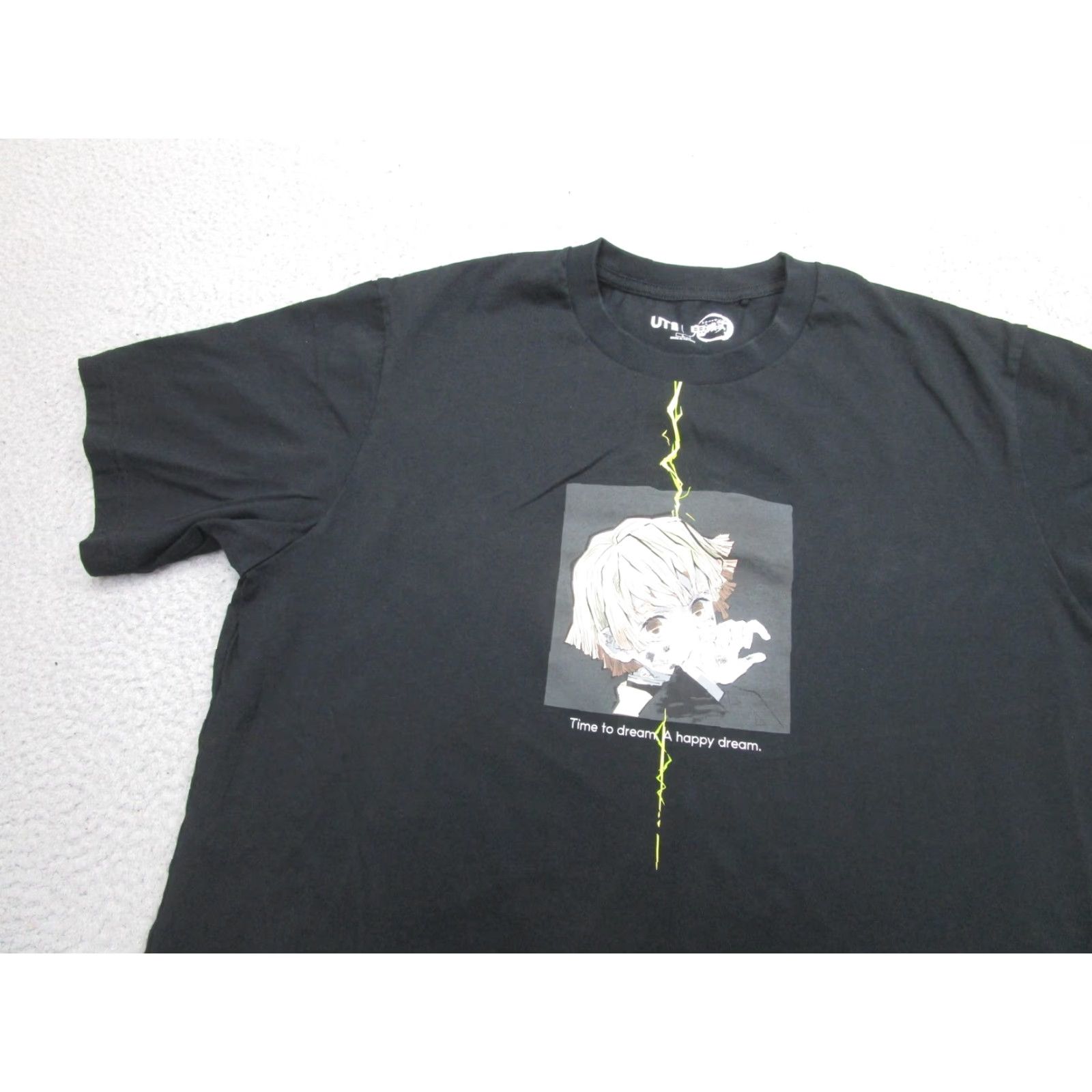 Uniqlo Uniqlo UT Demon Slayer Shirt Mens Large Black Time To Dream Anime Graphic Tee Size US L / EU 52-54 / 3 - 3 Thumbnail