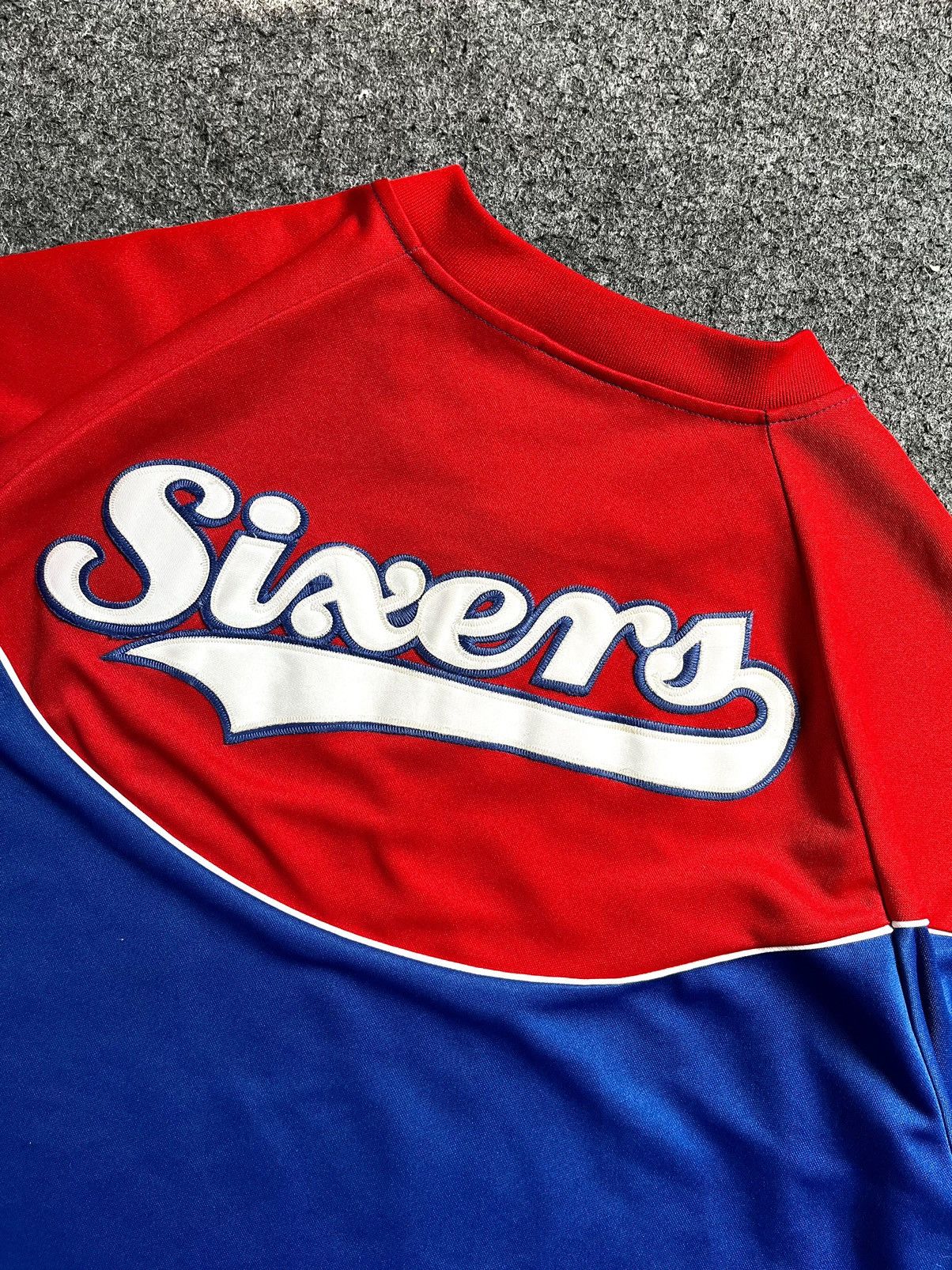 NBA × Vintage VINTAGE JERSEY NBA HARDWOOD CLASSIC MAJESTIC SIXERS 76ers Size US XXL / EU 58 / 5 - 14 Thumbnail