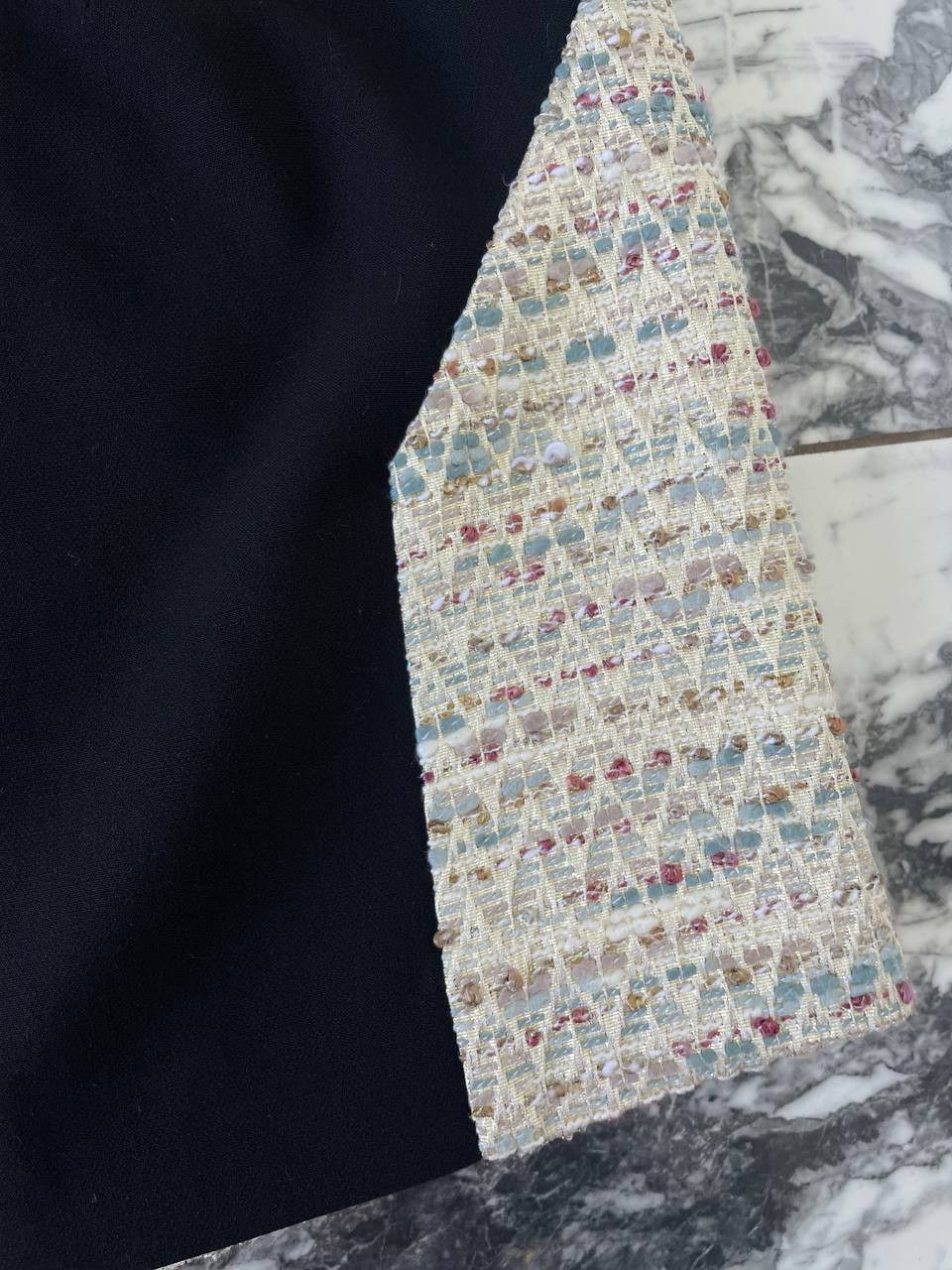 Ted Baker Ted Baker Geometric Tweed Skirt Size2 UK10 Gold Thread Lined Size 28" / US 6 / IT 42 - 11 Thumbnail