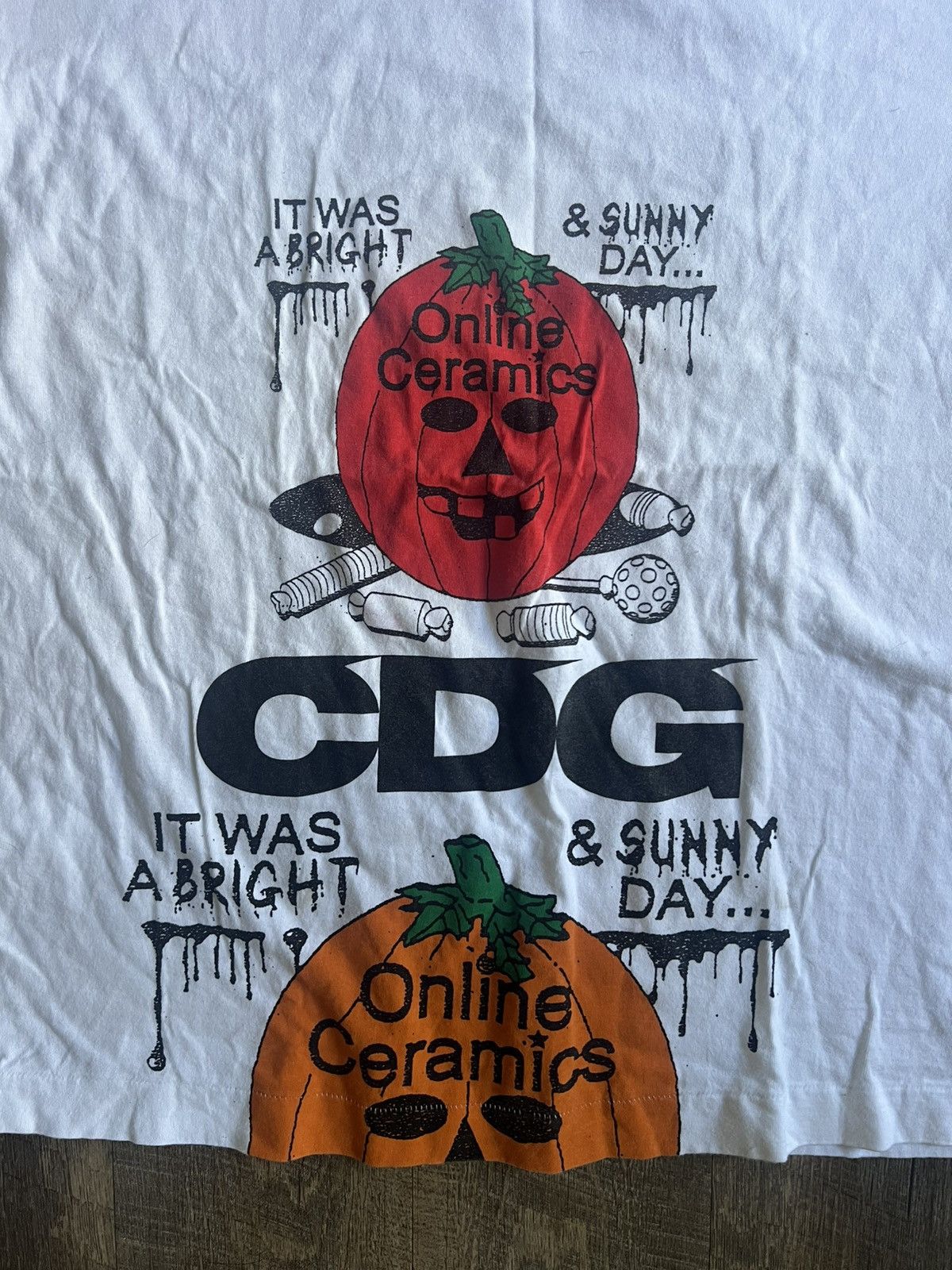 Comme des Garcons Comme des garcons Online Ceramics halloween shirt Size US XXL / EU 58 / 5 - 2 Thumbnail