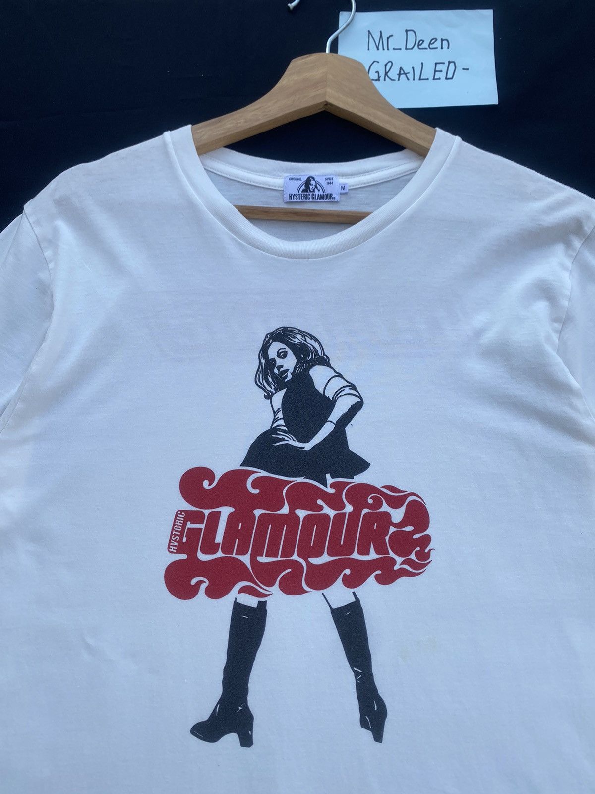 Hysteric Glamour Vintage Hysteric Glamour Sexy Women Print Tshirt Size US M / EU 48-50 / 2 - 7 Thumbnail