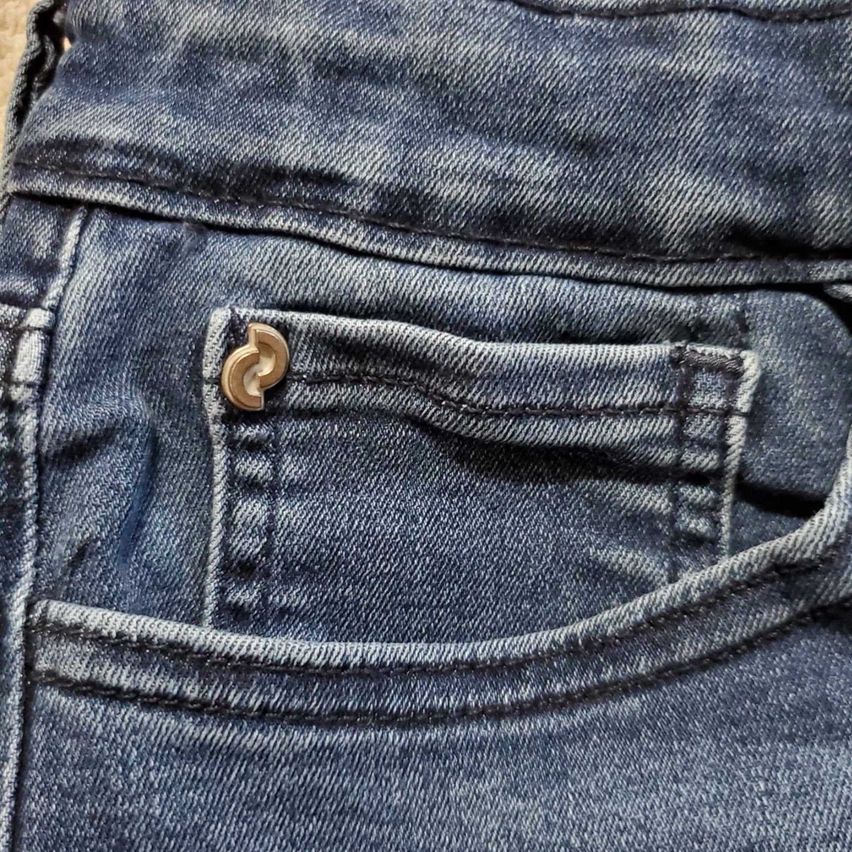 Denizen Levis Denizen Jeans Womens 12W-31 High Rise Super Skinny Blue Denim 26 X 27 Size 34" / US 12 / IT 48 - 7 Thumbnail