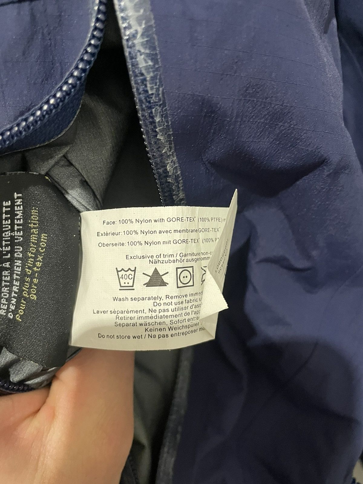 Arc'teryx Arcteryx Theta AR 24KT Dark Blue Purple Beta AR 2000s Size US L / EU 52-54 / 3 - 9 Thumbnail