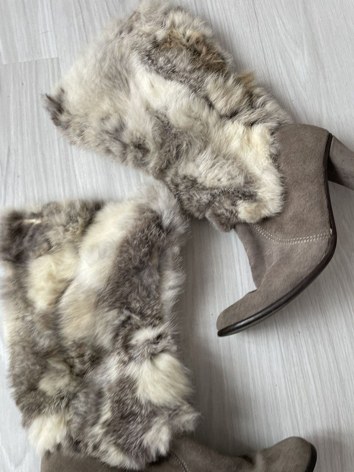 Vintage Vintage fur boots Size US 7.5 / IT 37.5 - 12 Thumbnail