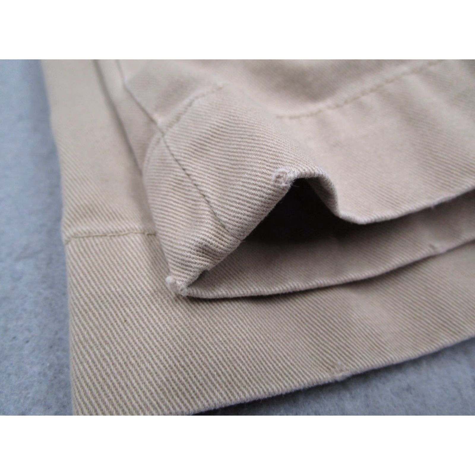 Ralph Lauren VINTAGE Ralph Lauren Rugby Shorts Mens 31 Beige Cotton 9" Chino Casual Summer Winter Men Size US 31 - 4 Thumbnail