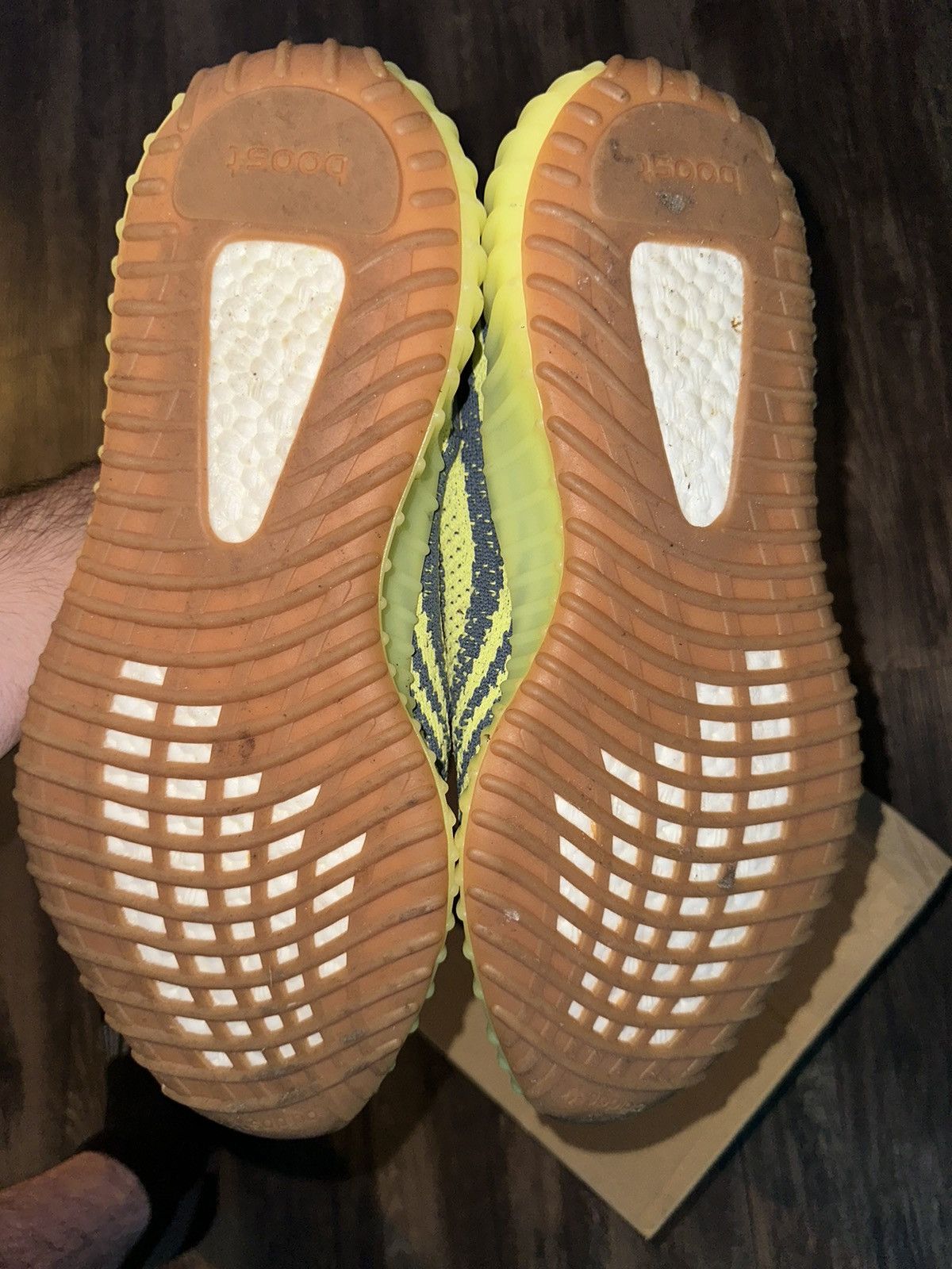 Adidas Adidas Yeezy Boost 350 V2 ‘Semi Frozen Yellow’ Size US 10.5 / EU 43-44 - 10 Thumbnail