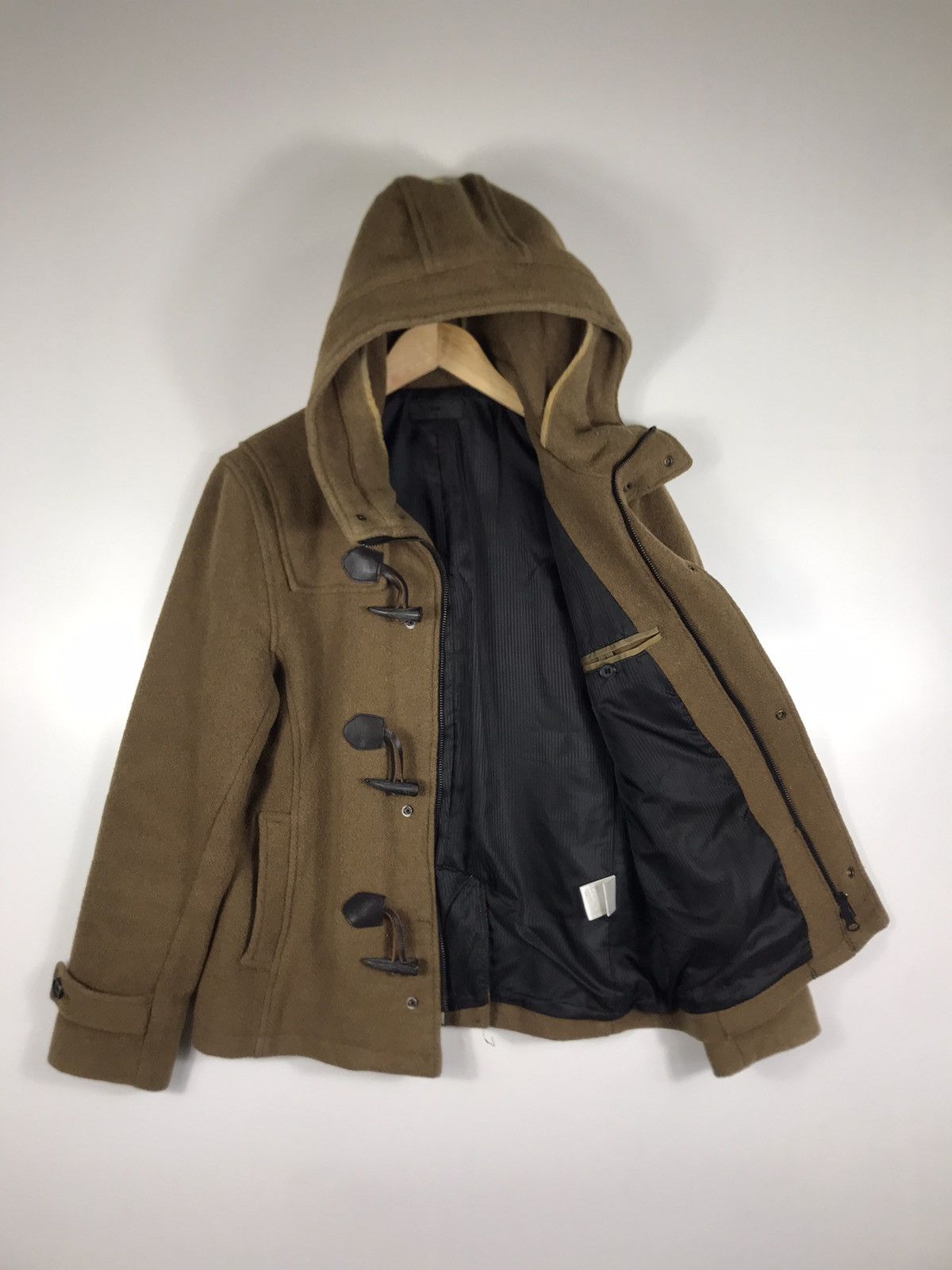 14th Addiction 🔥Hare Hooded Wool Zipper Duffle Jacket Size US M / EU 48-50 / 2 - 8 Thumbnail