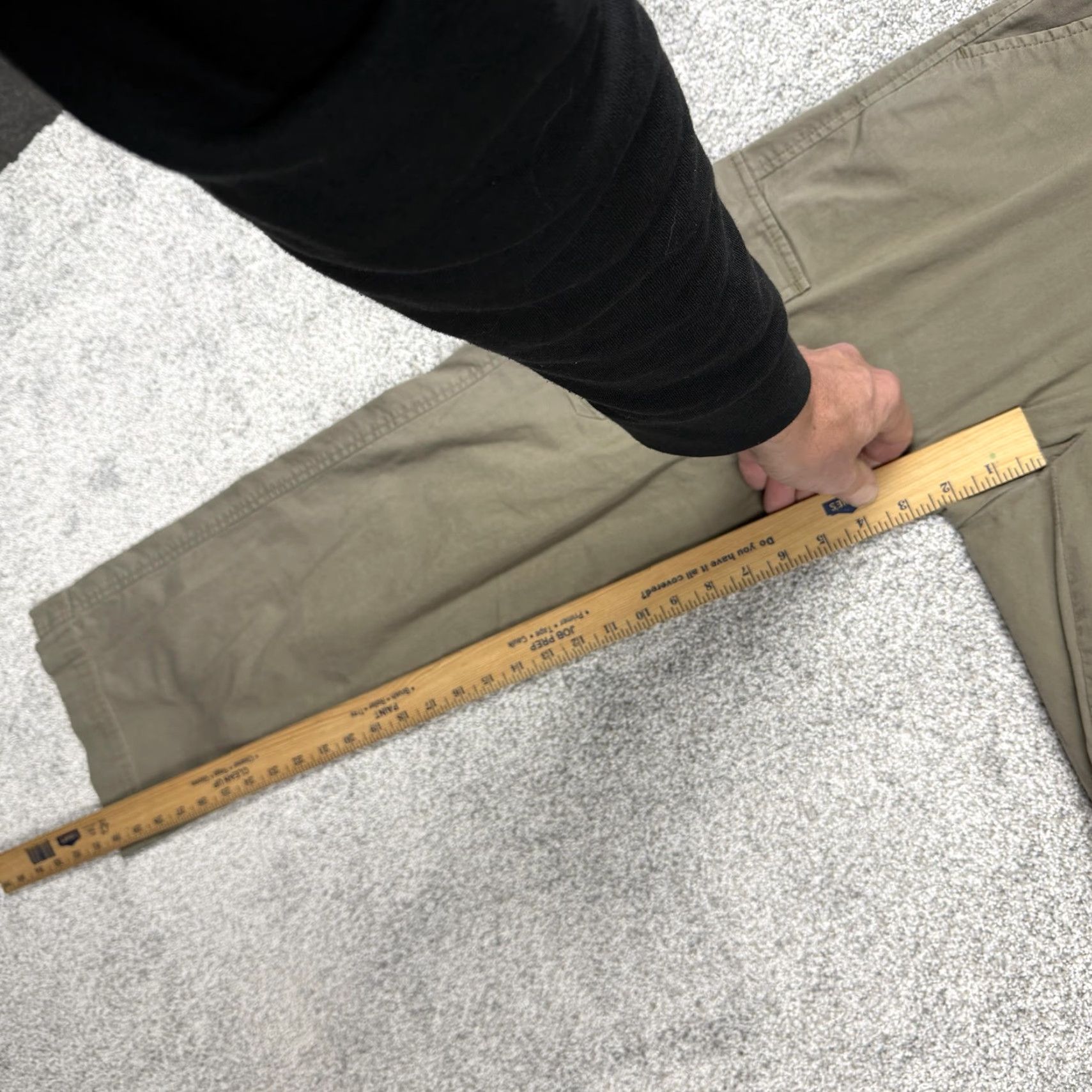 Gap GAP Pants 8P Military Green Cargo Twill Straight Leg Utility Hiking Gorpcore Size 30" / US 8 / IT 44 - 4 Thumbnail