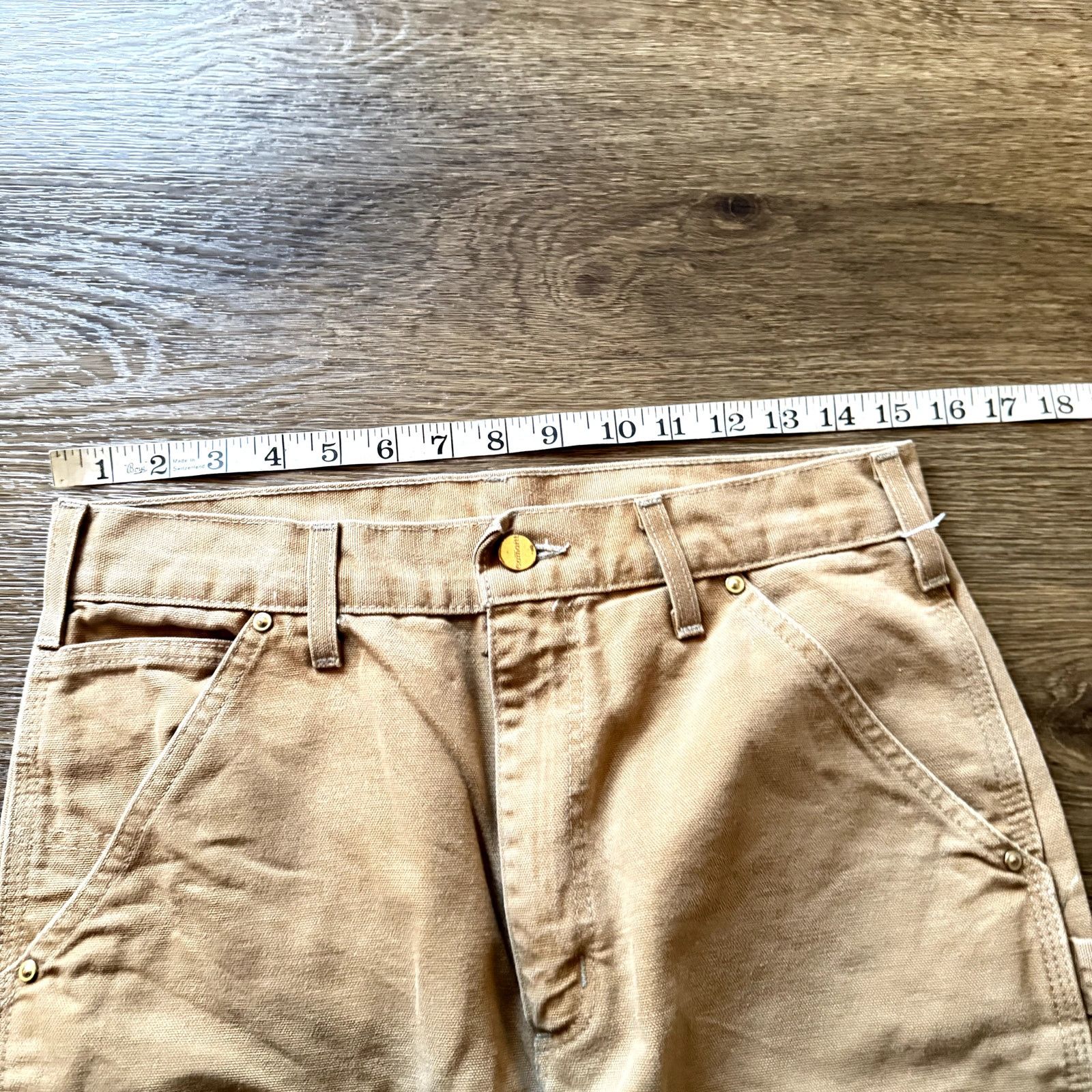 Carhartt Amazing Tan Double Knee Carhartt Pants Size US 30 / EU 46 - 2 Thumbnail