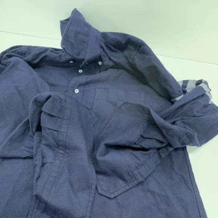 Thom Browne Thom Browne Classic Long Sleeve Shirt with Stripe -2507 Size US S / EU 44-46 / 1 - 9 Thumbnail