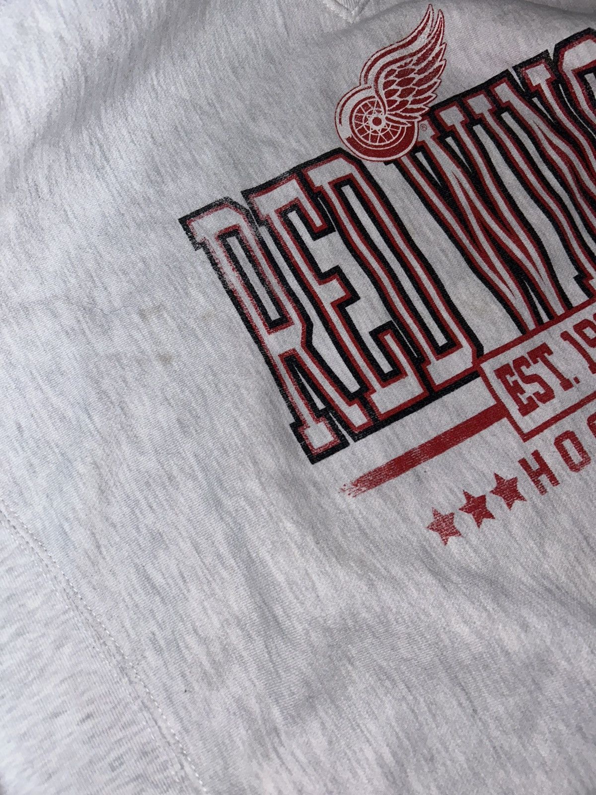 NHL NHL Redwings Crewneck Size US XXL / EU 58 / 5 - 3 Thumbnail