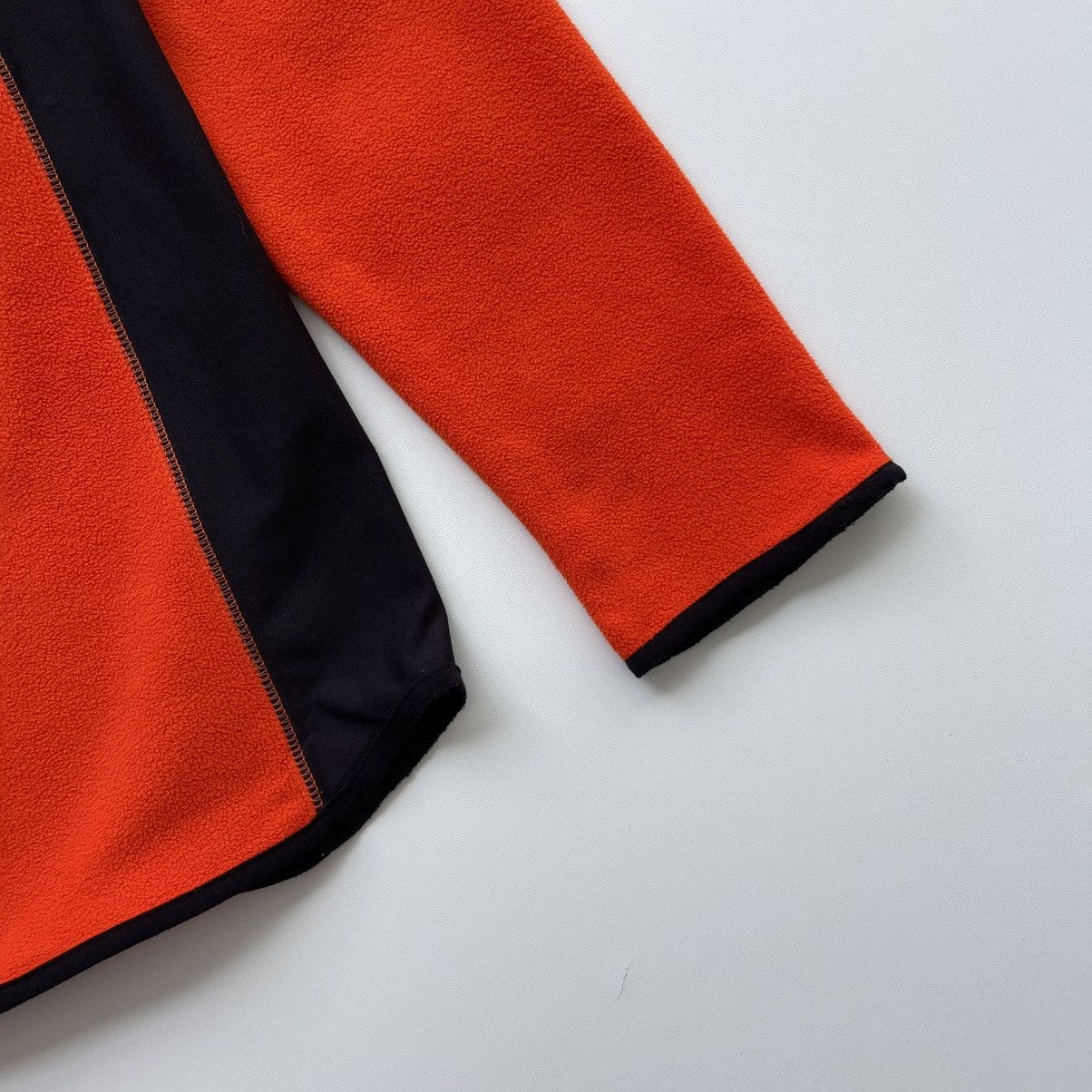 Nike × Vintage Nike Vintage Therma Fit 1/2 Zip Fleece Jacket Orange Y2K Size US XL / EU 56 / 4 - 6 Thumbnail