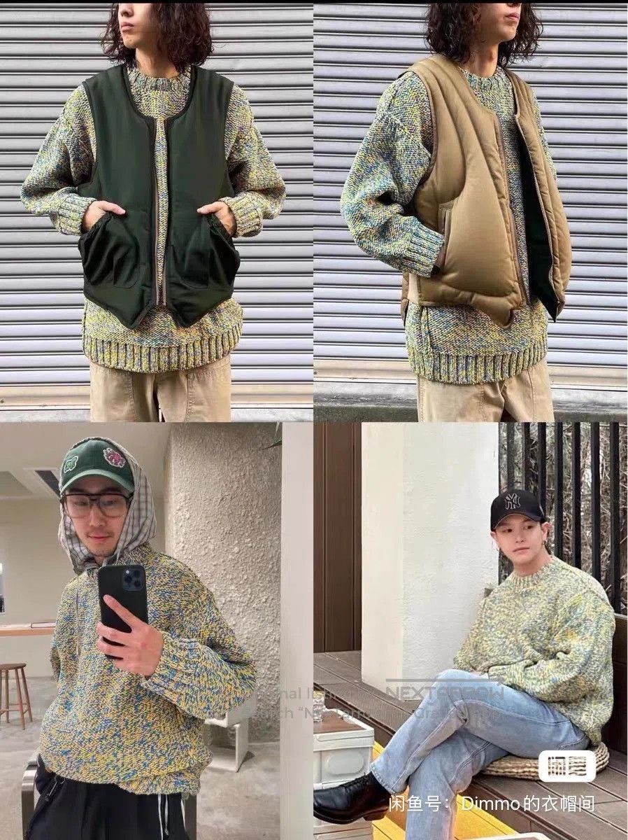 N.Hoolywood N.HOOLYWOOD 23AW Crewneck Knit. Size US M / EU 48-50 / 2 - 8 Thumbnail