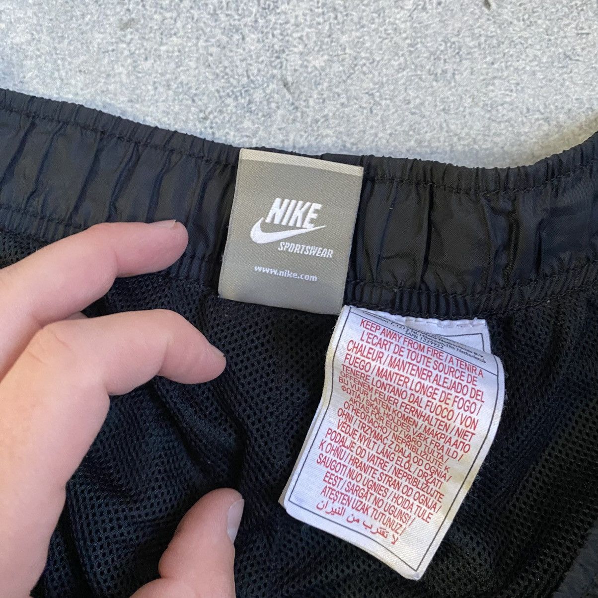 Nike Vintage Y2K Nike Track Pants Nylon Baggy Size US 38 / EU 54 - 10 Thumbnail