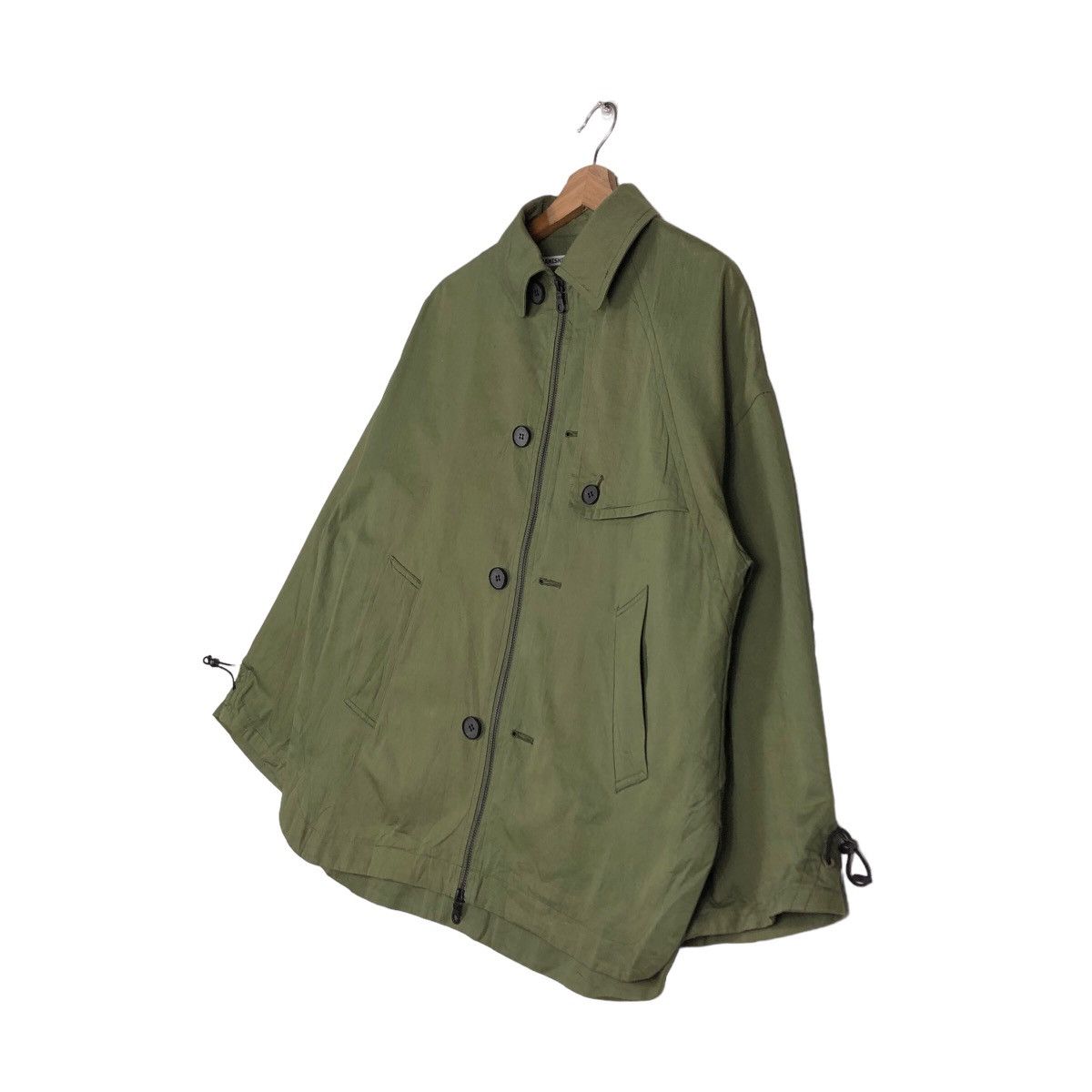 Japanese Brand 🔥Vtg Military Jacket Kamishima Chinami Yellow Issey Miyake Size US M / EU 48-50 / 2 - 2 Thumbnail