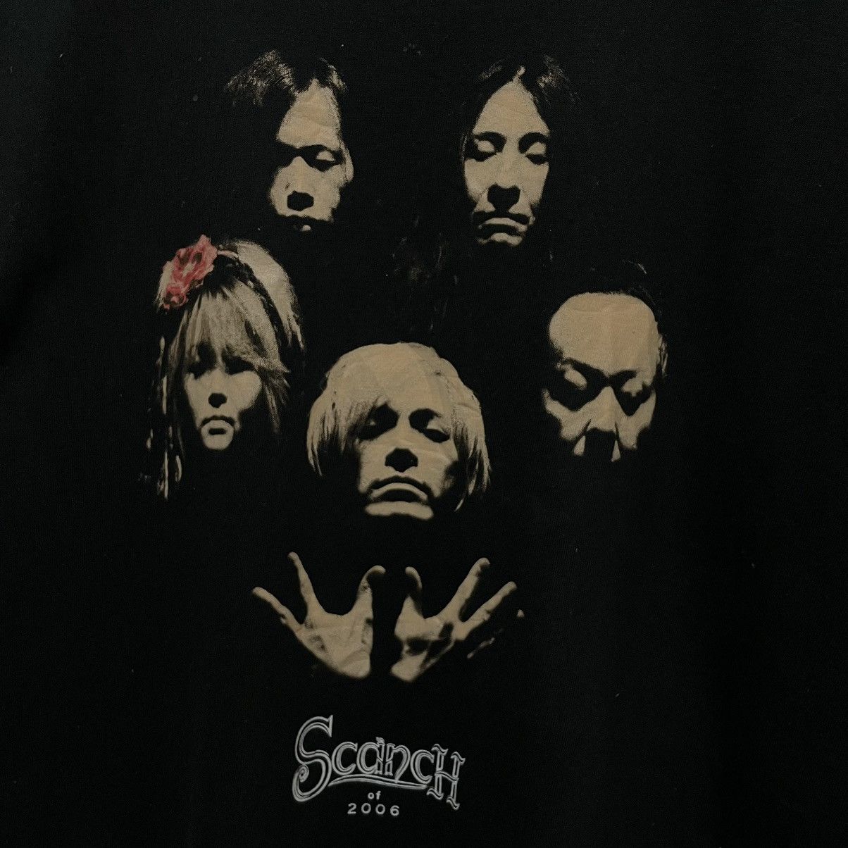 Band Tees × Vintage Vintage 2006 Scanch Japanese Glam Rock Band T Shirt Size US M / EU 48-50 / 2 - 2 Thumbnail