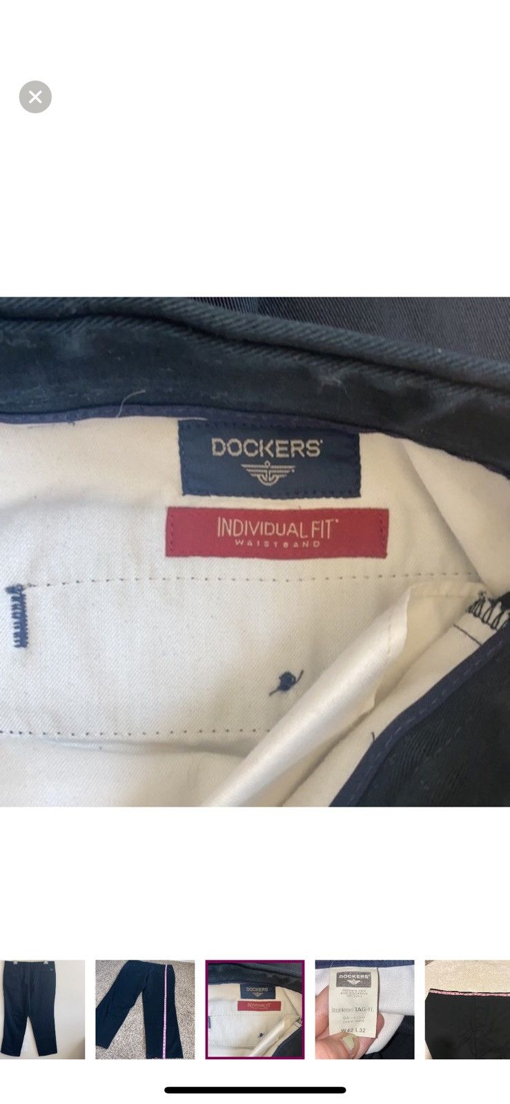 Dockers Dockers flat front black slacks size 42 Size US 42 / EU 58 - 5 Thumbnail