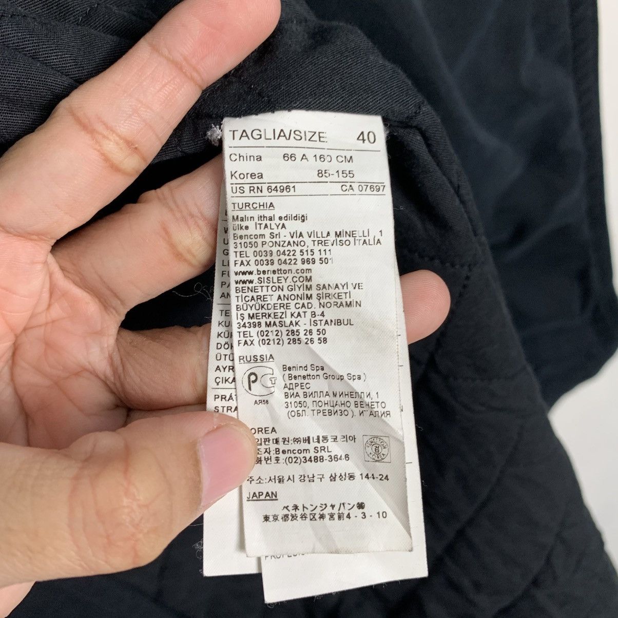 United Colors Of Benetton United Colors Of Benetton Double Breasted Trench Coat Size M / US 6-8 / IT 42-44 - 16 Thumbnail