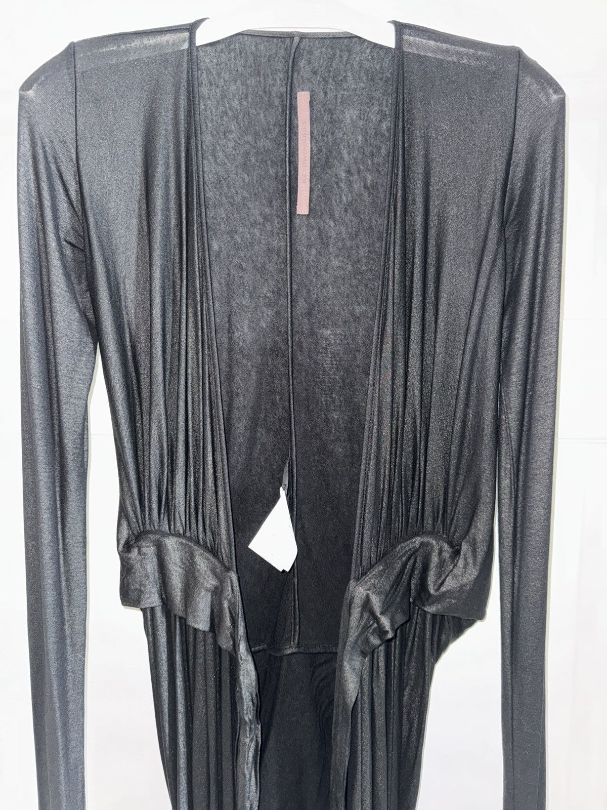 Rick Owens Rick Owens Lilies SS21 Black Draped Wrap Maxi Dress IT 40 Size S / US 4 / IT 40 - 7 Thumbnail