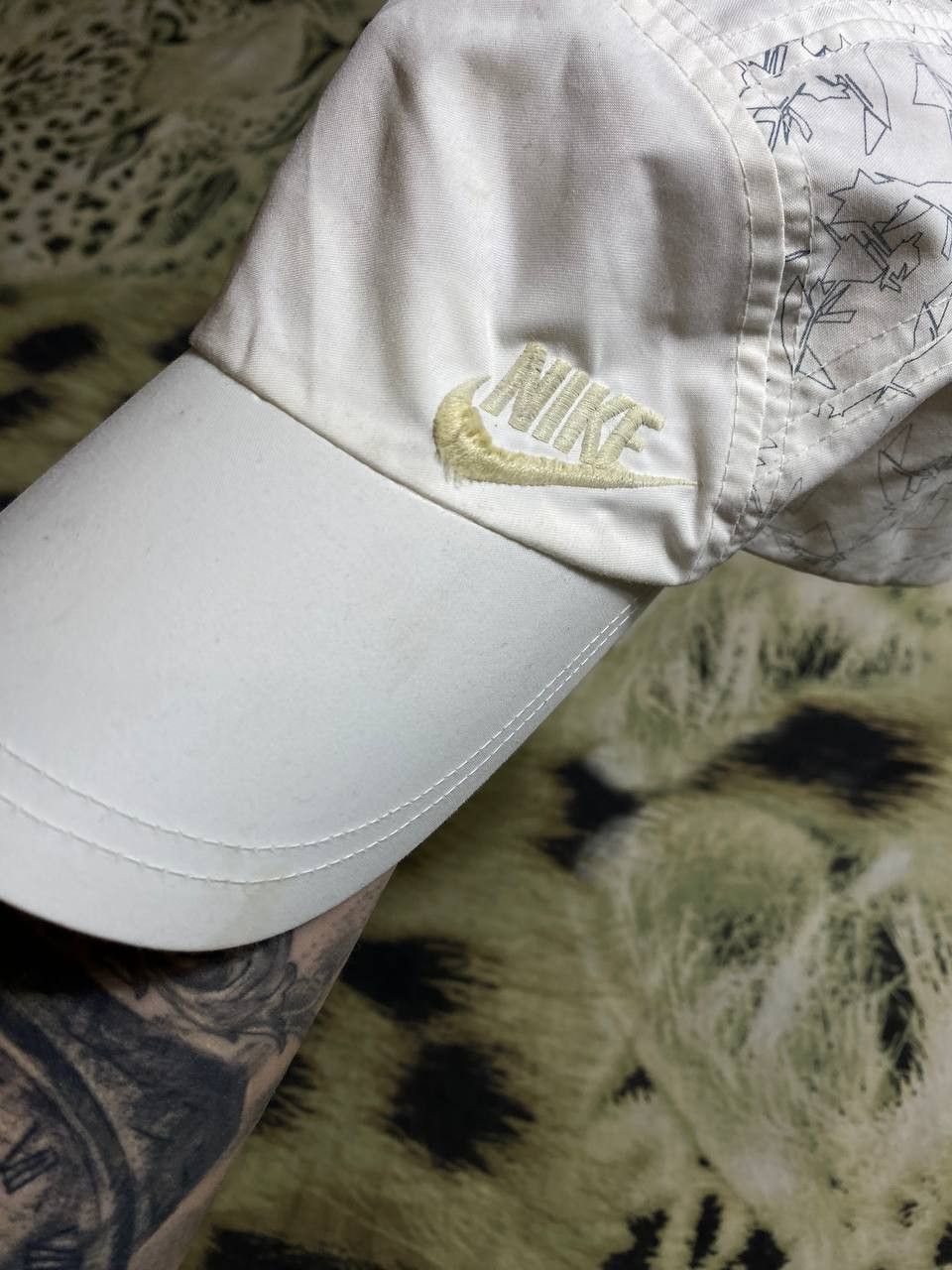 Nike × Vintage Nike Swoosh Vintage Cap Size ONE SIZE - 9 Thumbnail