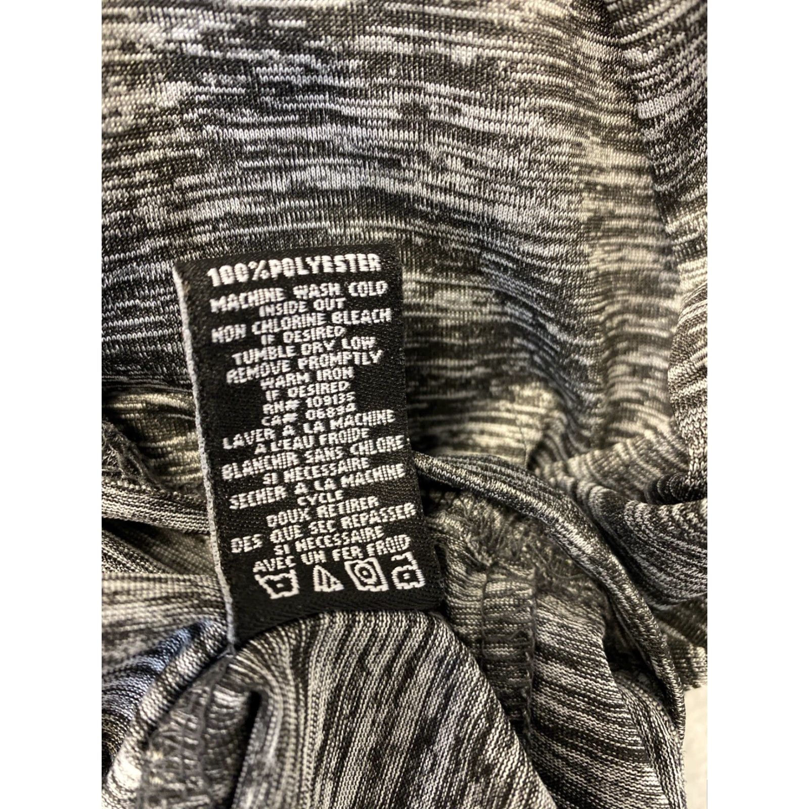 NBA NBA Gray Heather Men's Size Large Basketball Tank Top Shirt /142-34 Size US L / EU 52-54 / 3 - 8 Thumbnail