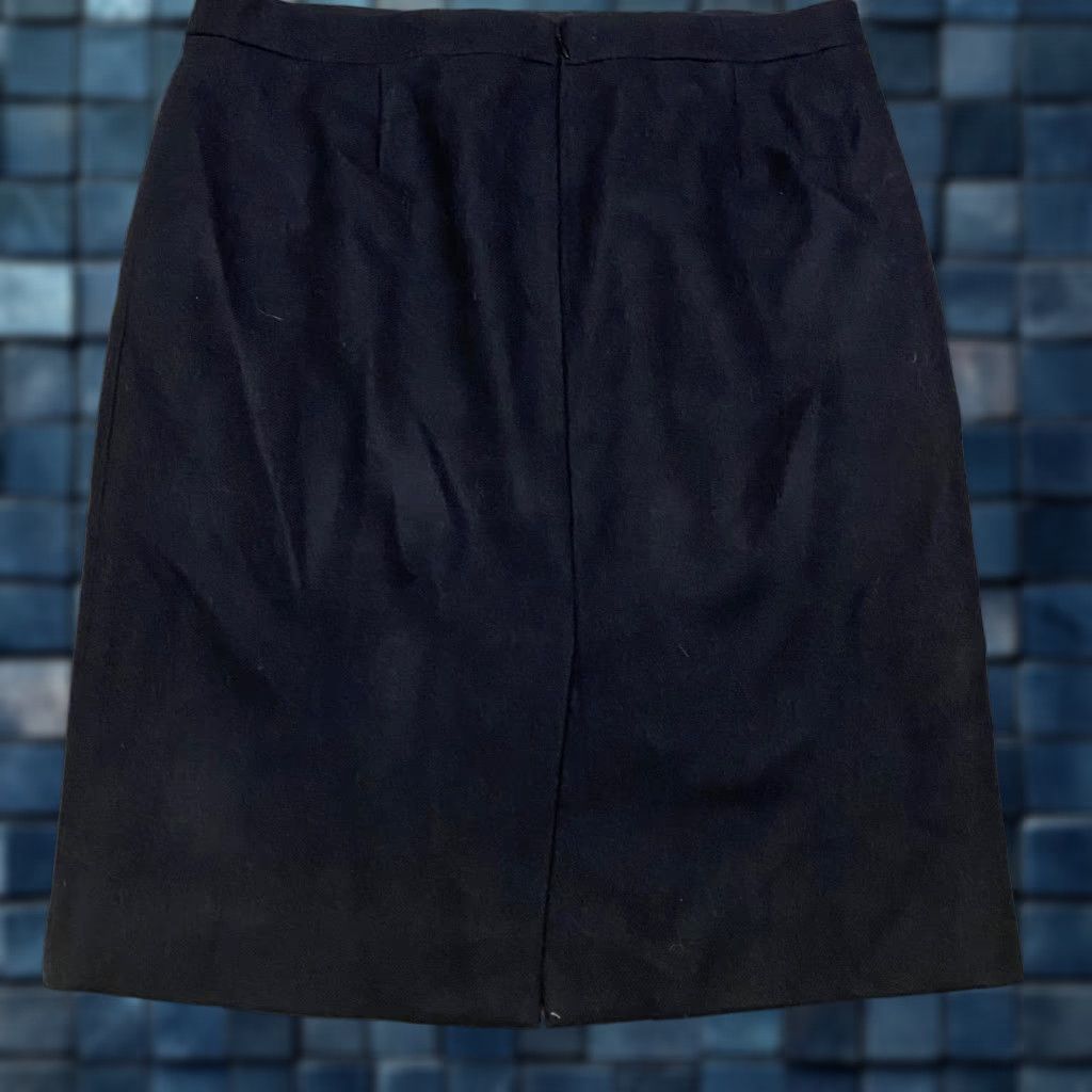 J.Crew J. Crew Skirt Women 10 Black Wool Lined Knee Length Straight Pencil Vintage No (adjust to max 200 chars) Size 32" / US 10 / IT 46 - 1 Thumbnail