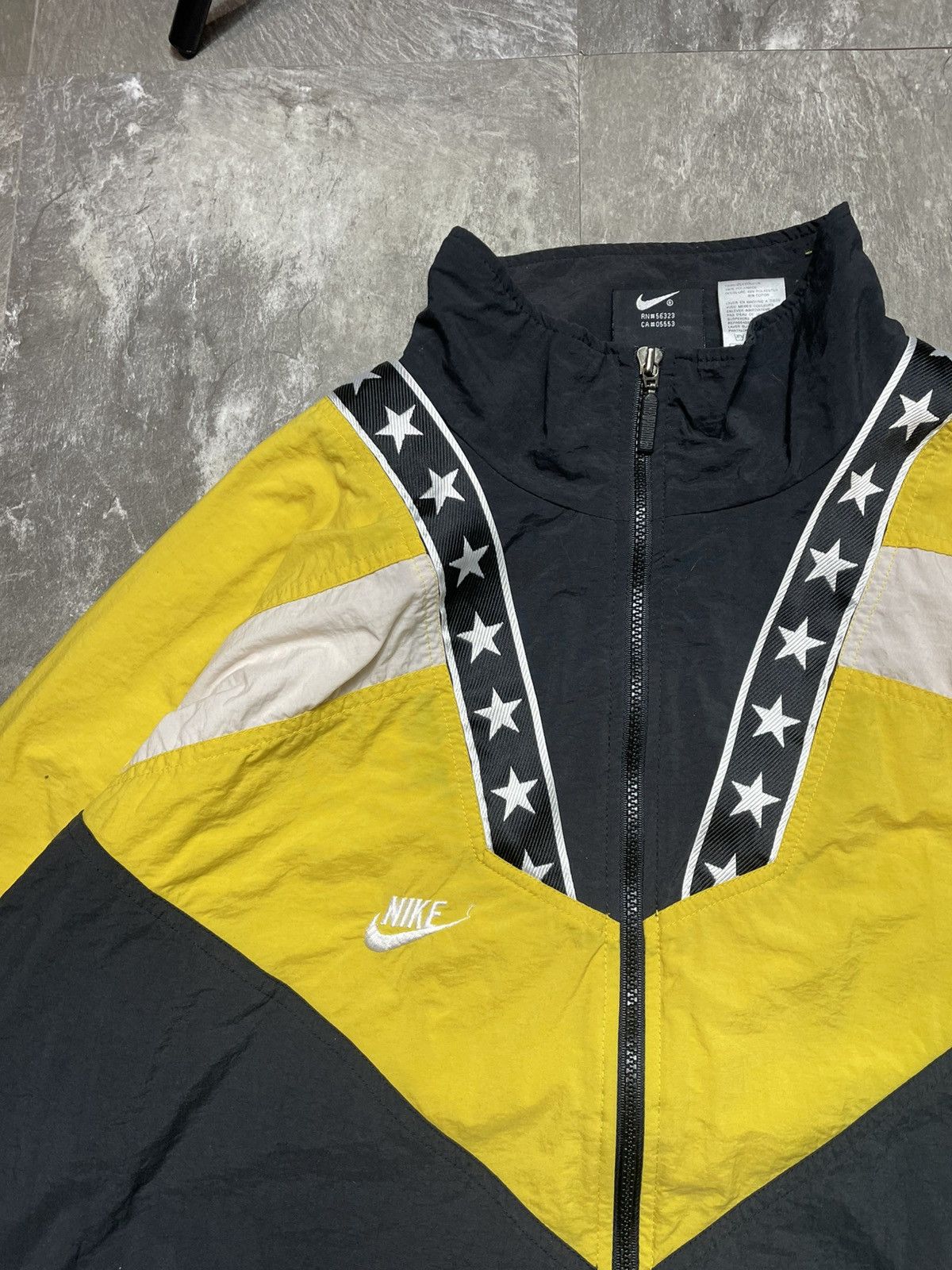Nike Nike Premier Vintage Swoosh Nylon Zip Track Jacket Big Logo Size US XL / EU 56 / 4 - 2 Thumbnail