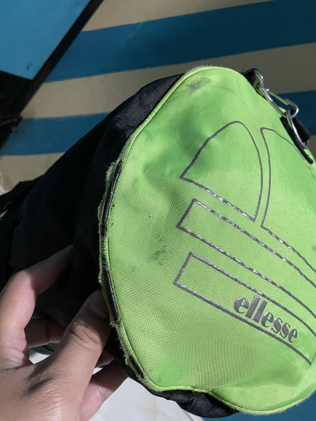 Ellesse × Vintage Duffle bag/ Travel Bag Ellesse International Vintage Size ONE SIZE - 10 Thumbnail