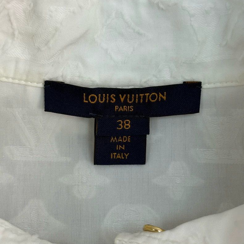 Louis Vuitton Louis Vuitton Sleeveless shirt with white dark print and fu Size XS / US 0-2 / IT 36-38 - 5 Thumbnail