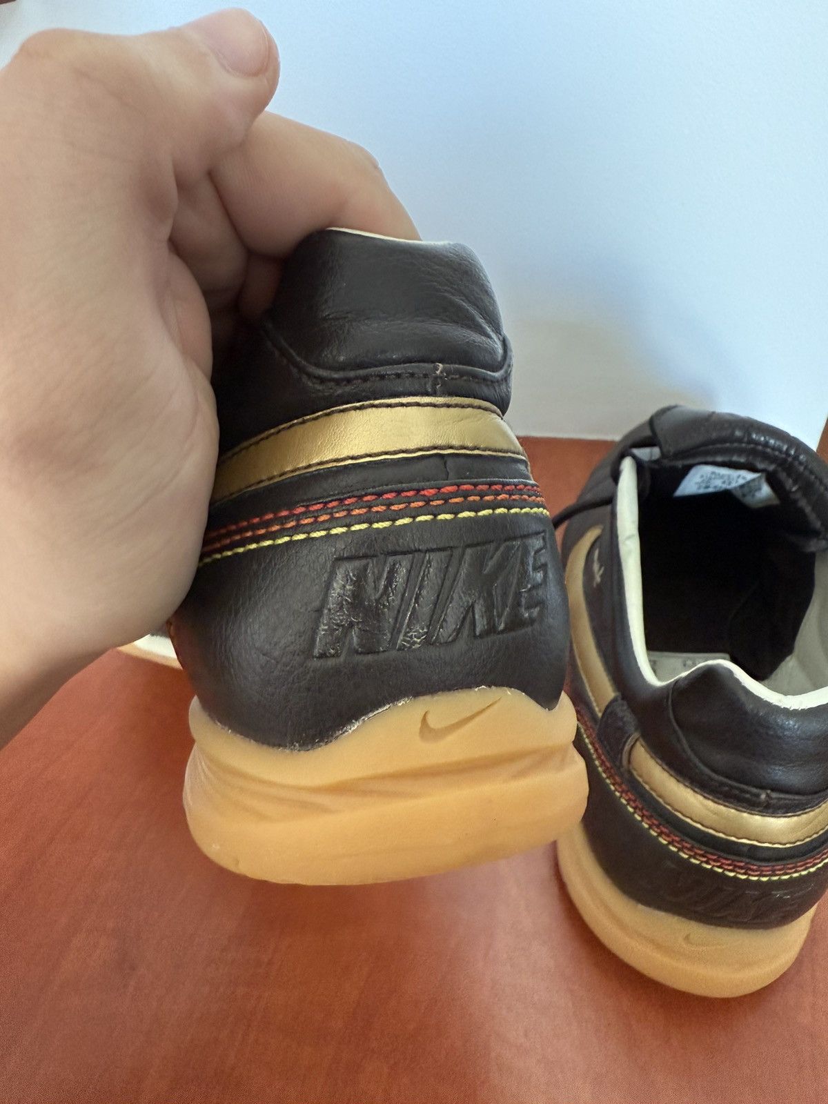 Nike Nike Tiempo R10 Ronaldinho Indoor RARE Soccer Shoes Brown Size US 7.5 / EU 40-41 - 9 Thumbnail