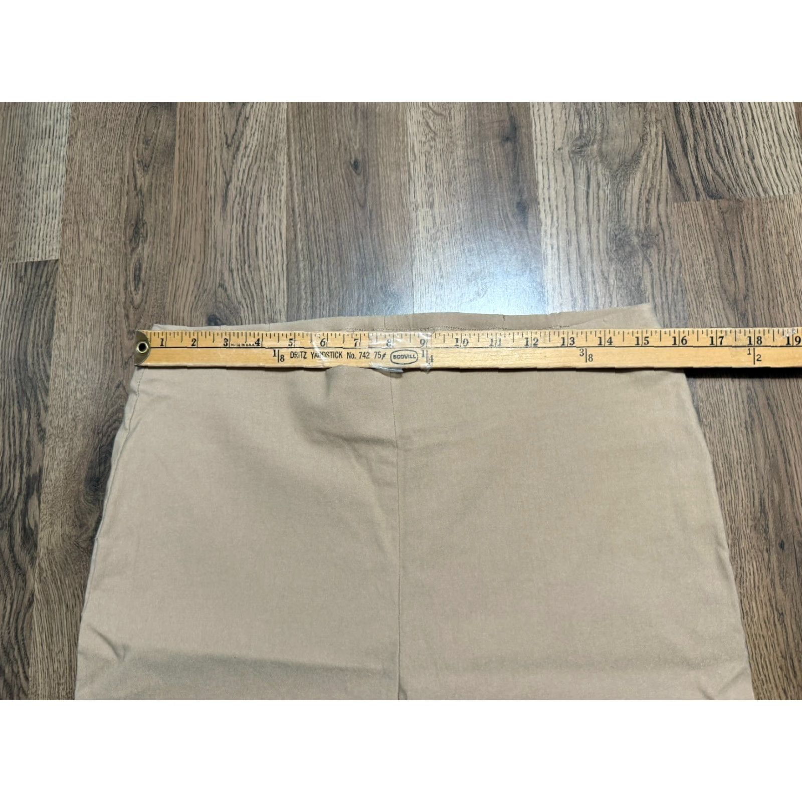 Vintage Chico's So Slimming Pants Women's Size 1/Medium Brown Pull On Regular Pants Dress Pants Slimming Casual Fall Spring Summer Men/Women? Size 25" / US 0 / IT 36 - 7 Thumbnail