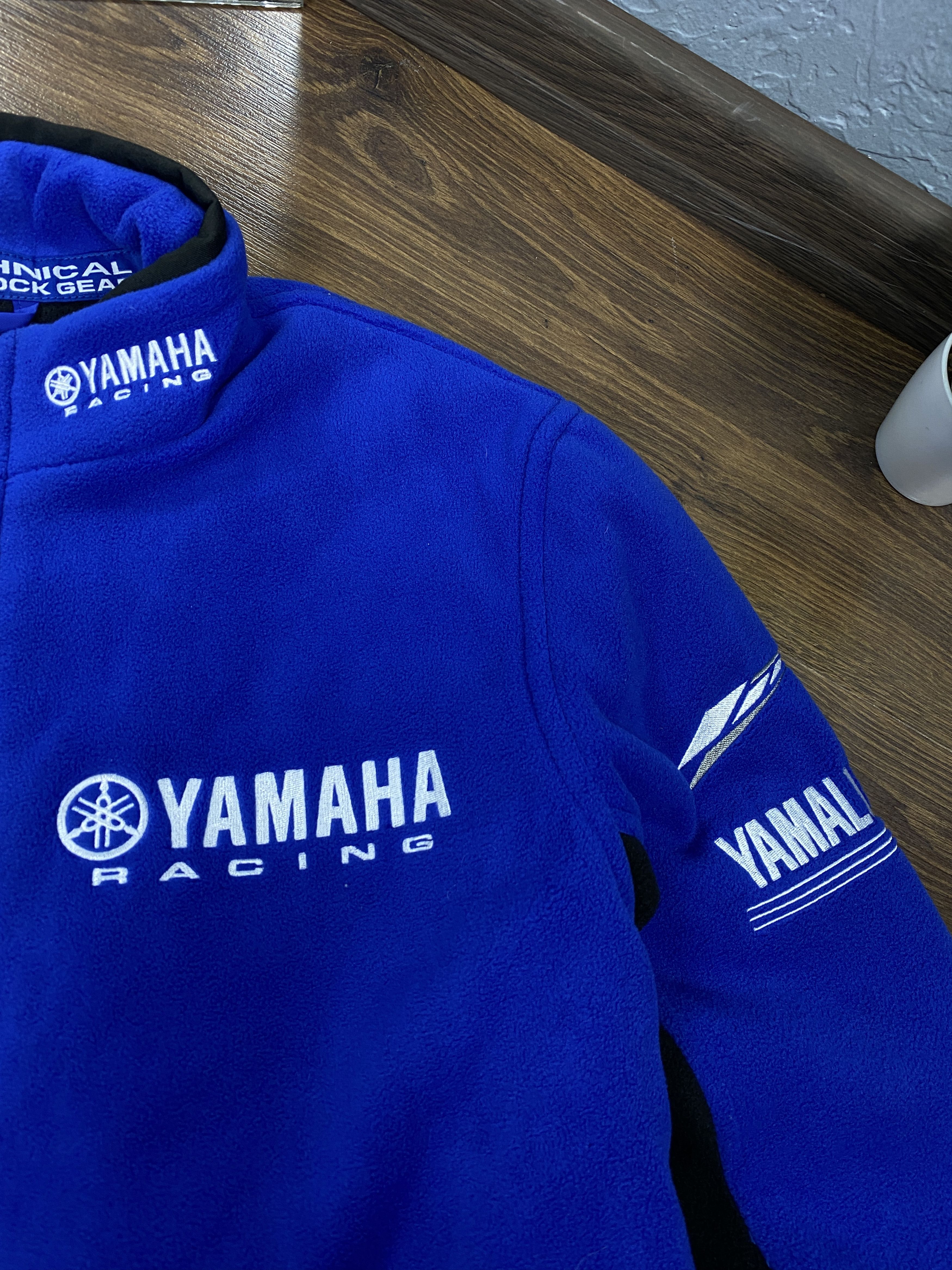 Japanese Brand Yamaha Racing team vintage fleece zip hoodie jacket Size US M / EU 48-50 / 2 - 3 Thumbnail