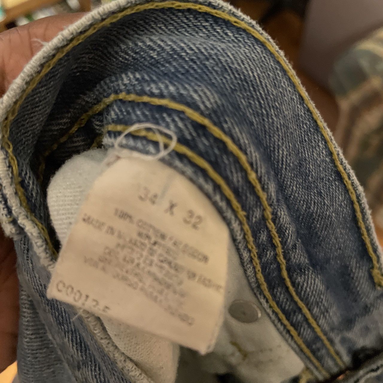 Arizona Jean Co. Vintage Arizona Jean Company Bootcut Light Wash Blue Jeans Size US 34 / EU 50 - 4 Thumbnail