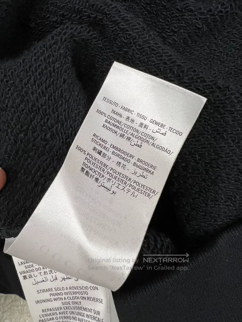 Gucci Gucci Colourful sequin logo black hooded sweatshirt Size US XS / EU 42 / 0 - 6 Thumbnail
