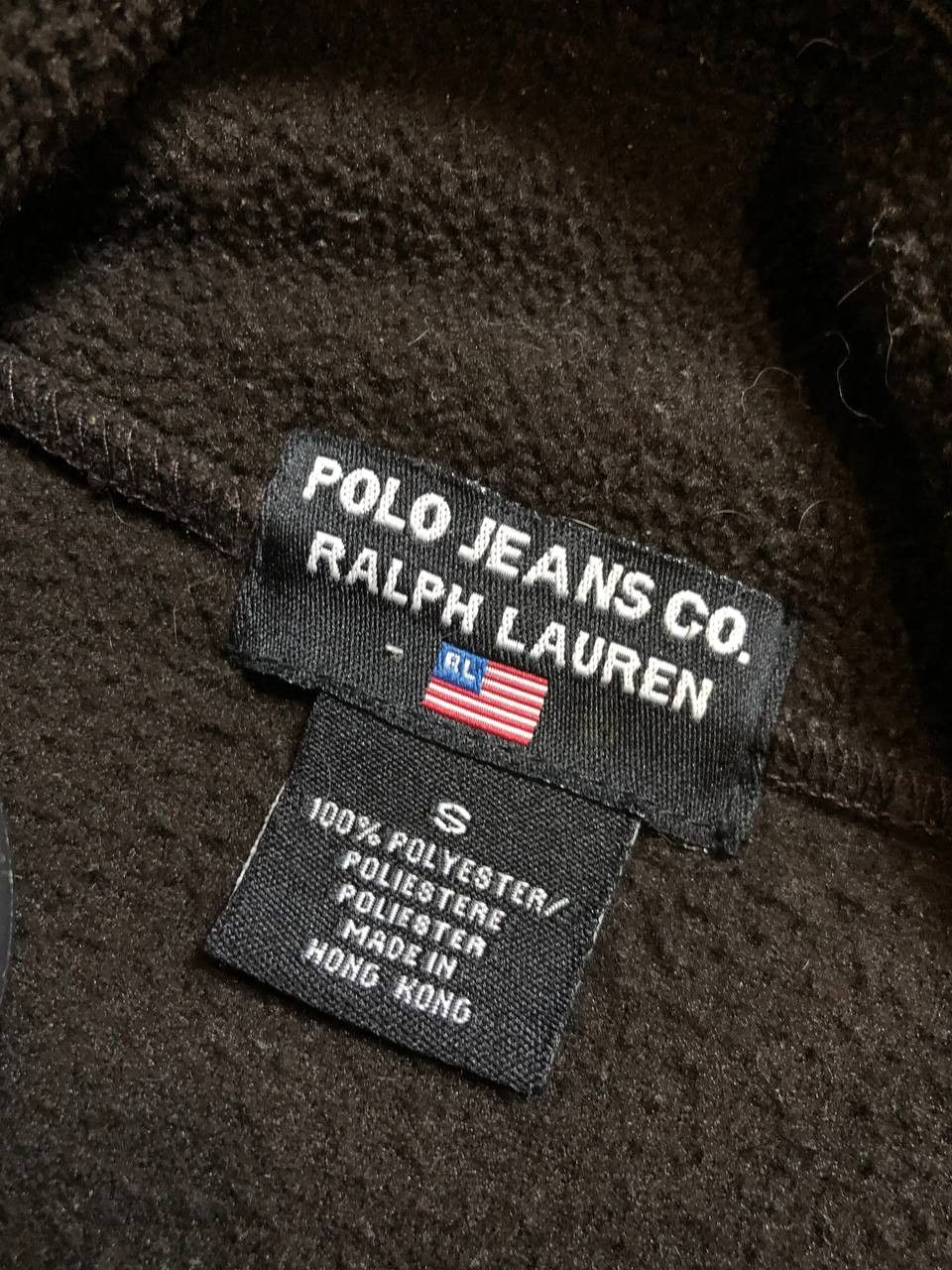 Polo Ralph Lauren POLO JEANS CO RALPH LAUREN Fleece Jacket Zip up Vintage Size US S / EU 44-46 / 1 - 2 Thumbnail