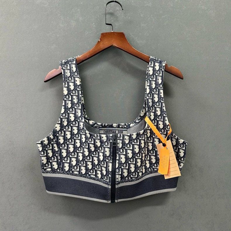 Dior Dior Old flower vest Size S / US 4 / IT 40 - 1 Thumbnail