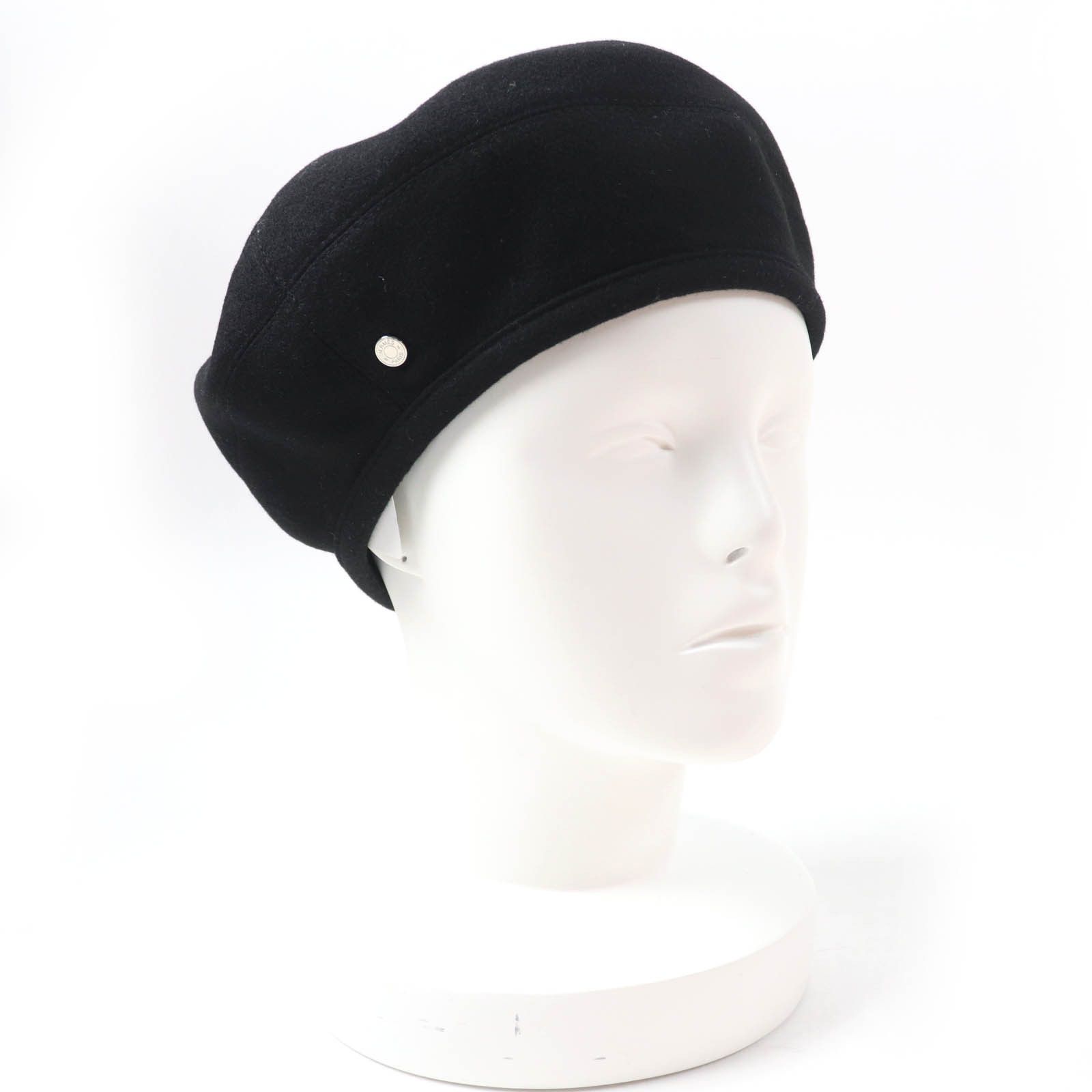 Hermes Hermes Saint Honor Cashmere Beret Natural Material Hats